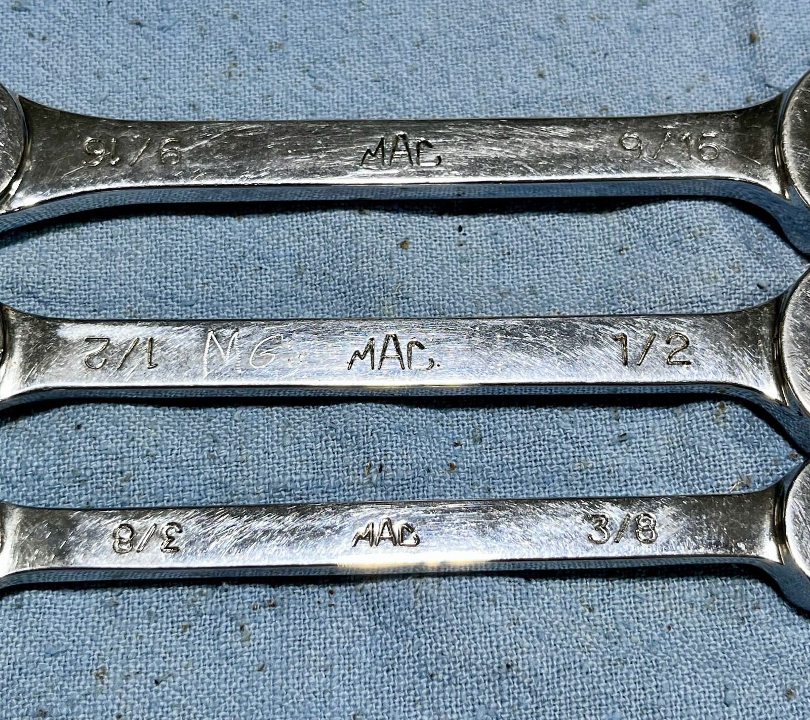 MAC Tools COB12, COB16, COB18 Flare Nut Line Wrench Open End Combo See Pictures!
