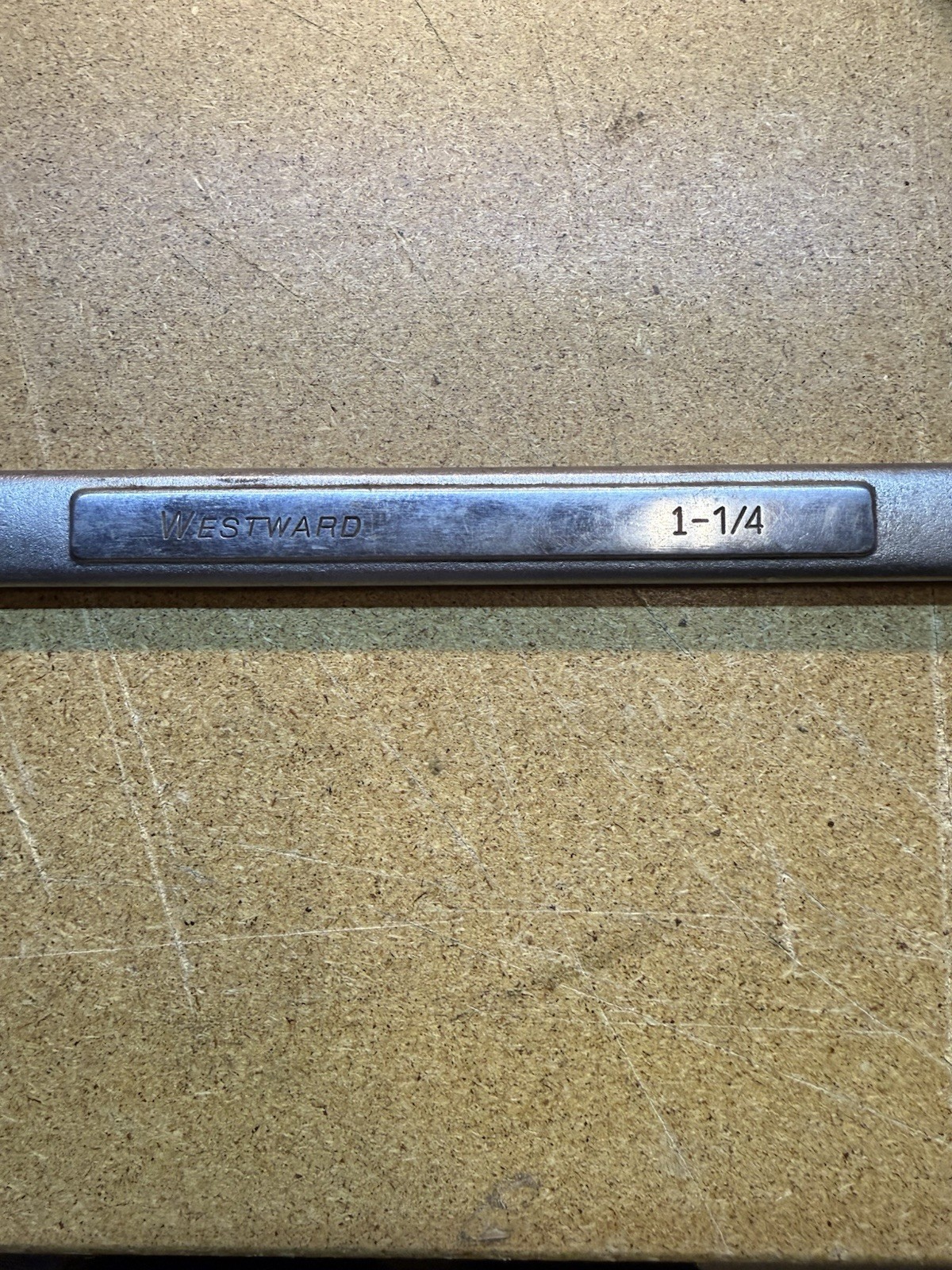 Westward 1 1/4” Combination Wrench 12 Point Taiwan Chrome