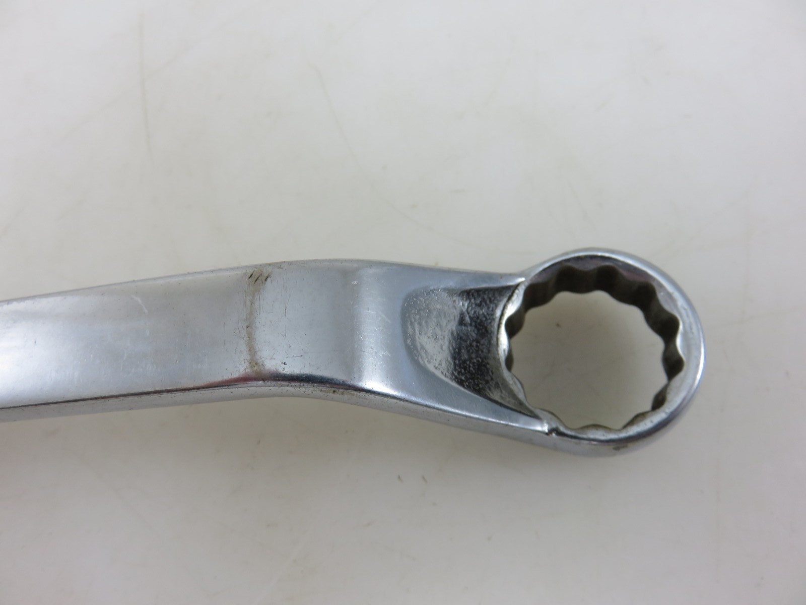 Snap-On XO2428 60° Offset Box End Wrench 3/4″ x 7/8″ Vintage