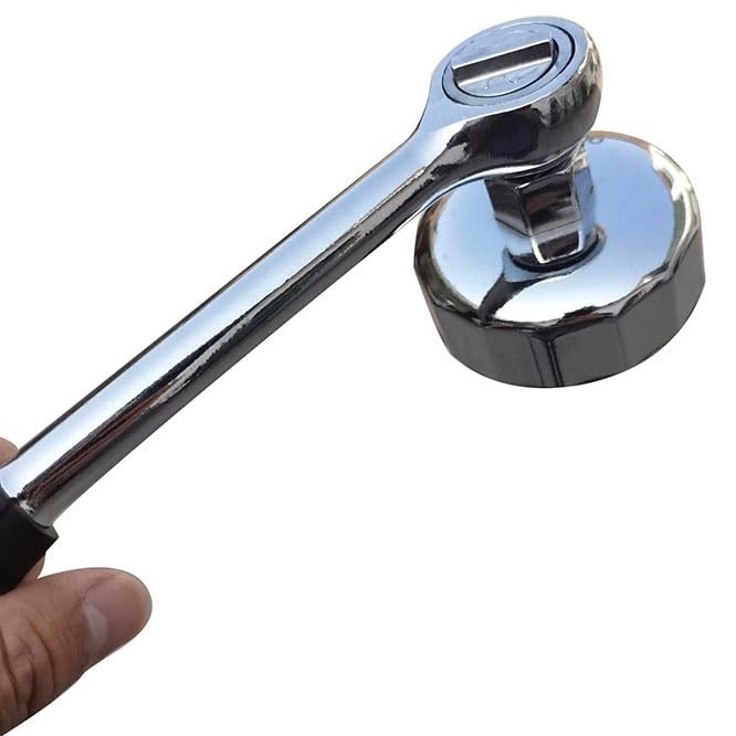 84mm 14-Flute Oil Filter Wrench Tool for Mercedes Sprinter, Jeep, Dodge – Easy R