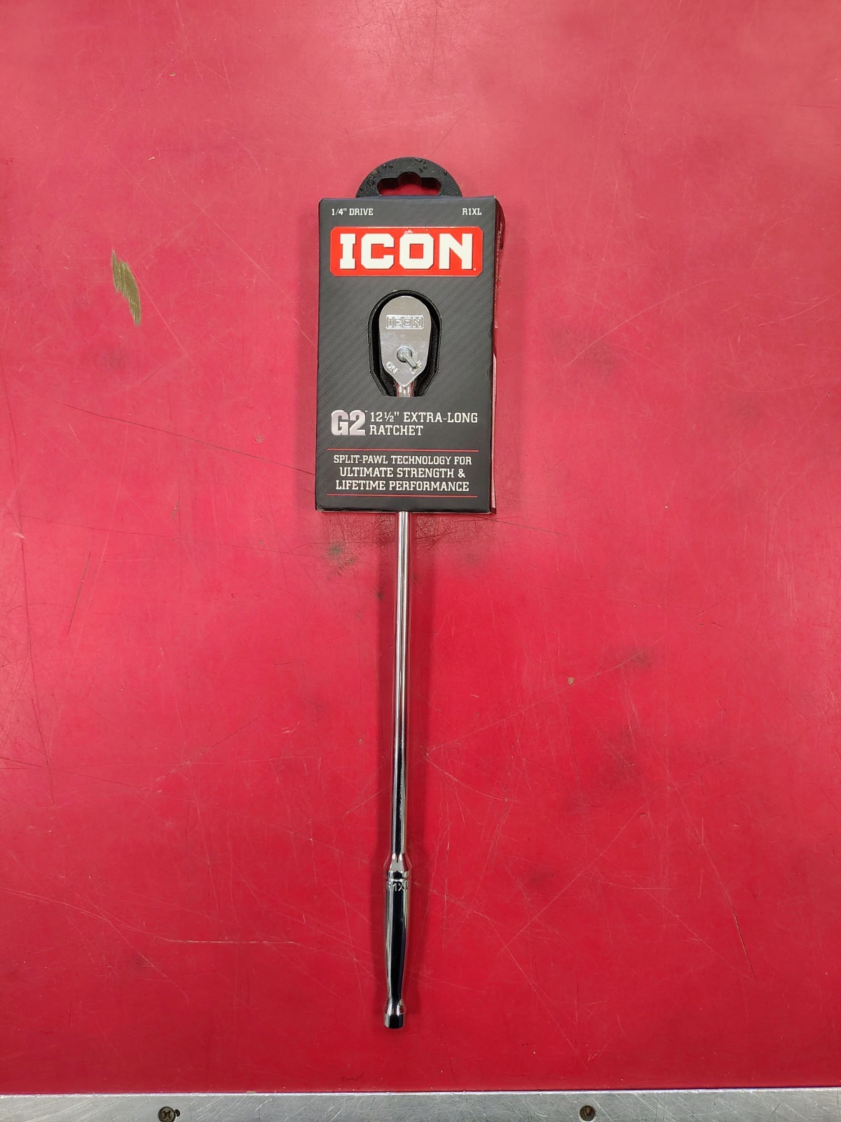 ICON R1XL G2 1/4″ Drive 12.5″ Extra Long Ratchet 70440