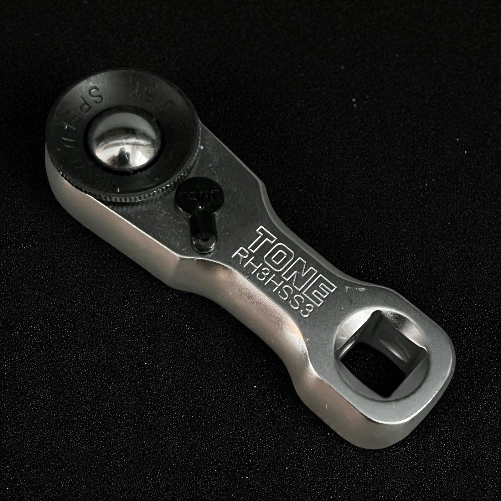 Tone RH3HSS3 Stubby ratchet 3/8″ drive | Torque adpapter link dog bone
