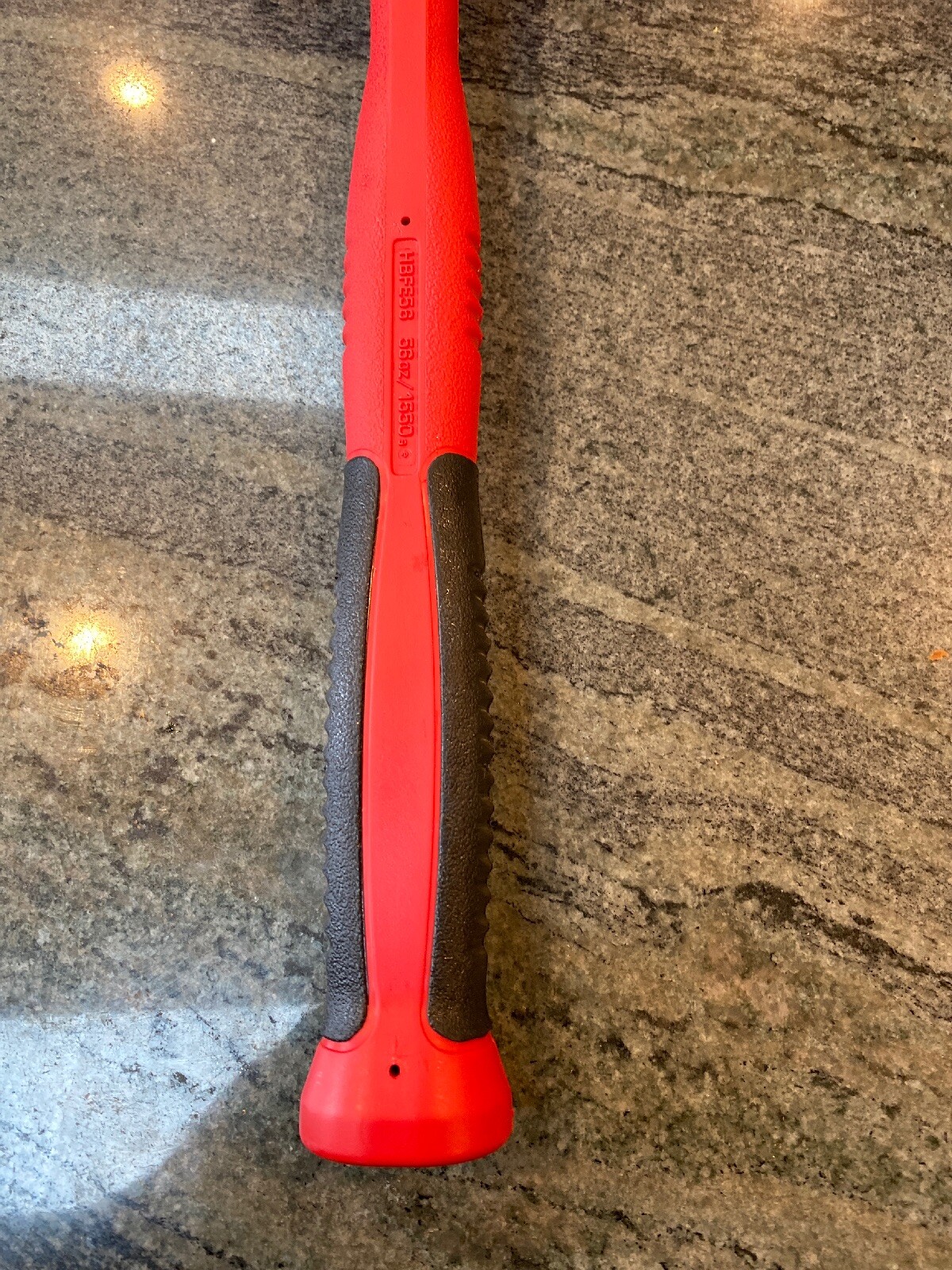 Snap On hbfe56 56 ounce soft grip dead blow hammer red