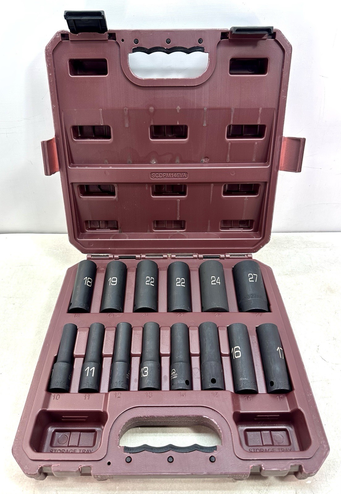 Matco Tools 14 Pc. Socet Set Metric 10-27mm