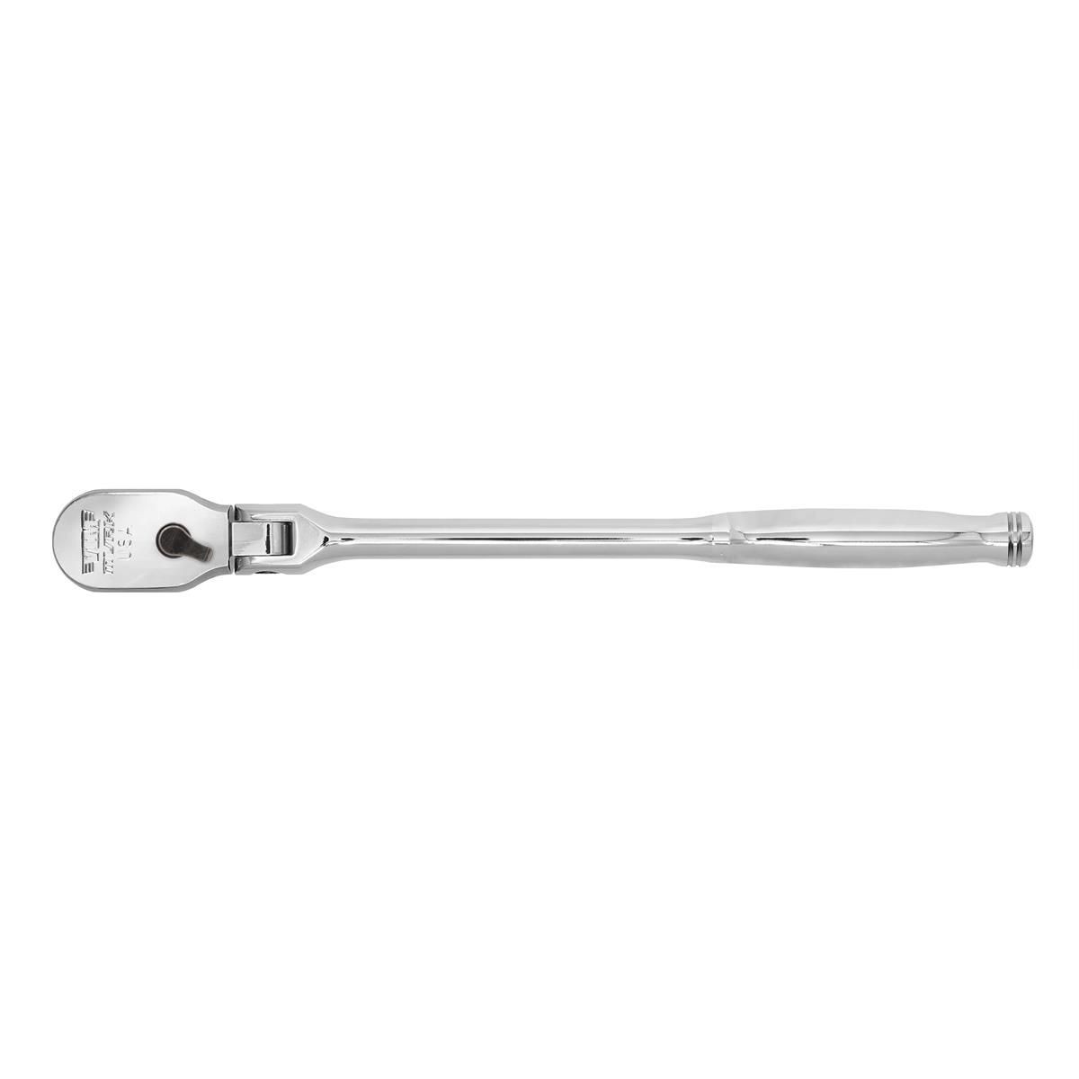 VIM Tools MVRK MVFR6USA 3/8″ Drive 12″ OAL 90T Flex Head Ratchet USA Made Chrome
