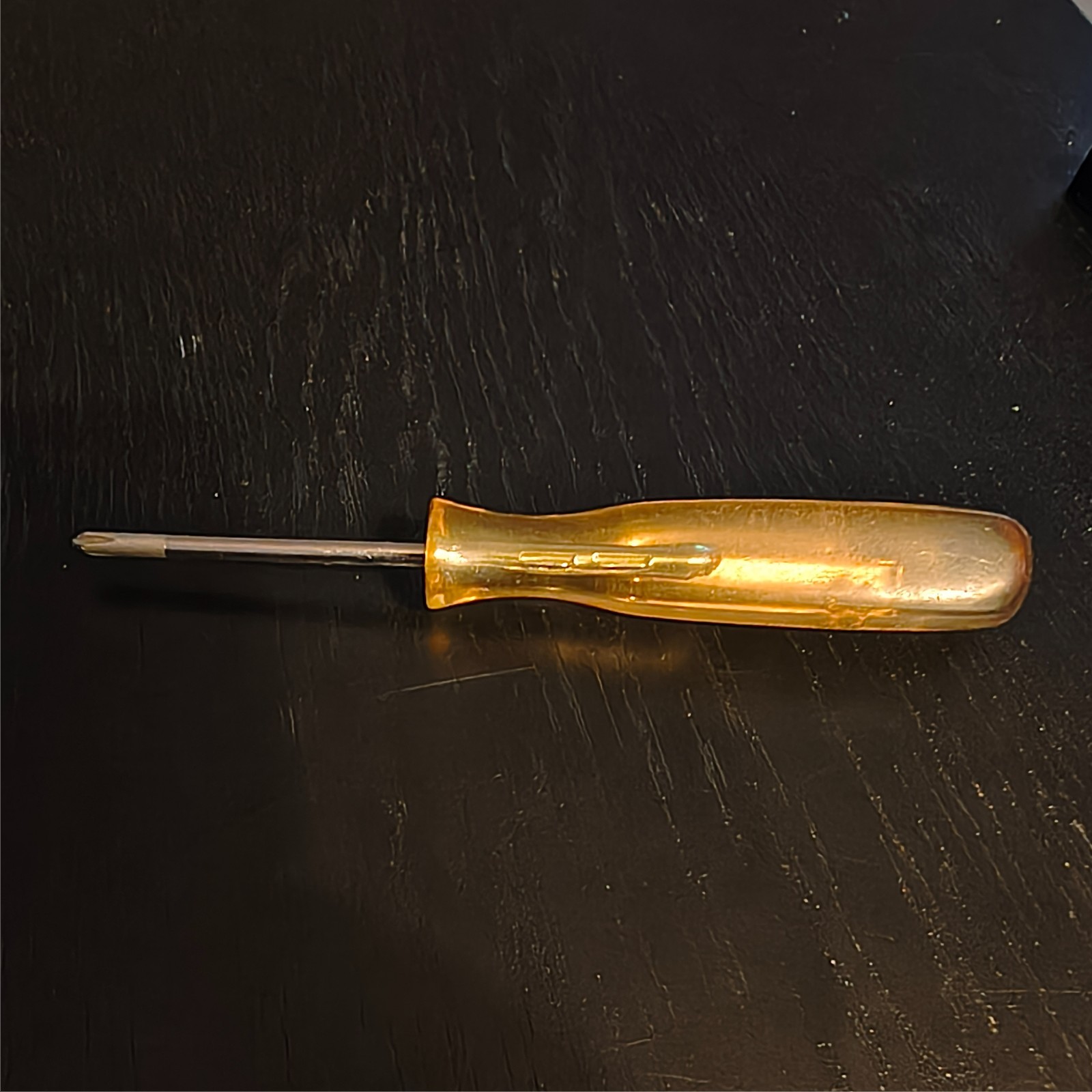 Vintage Snap On Pocket Clip Clear #1 Phillips Tip Screwdriver SSDP204 A7