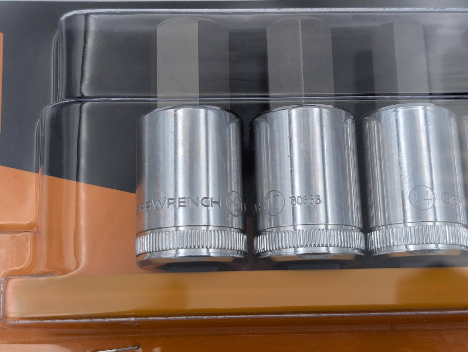 GearWrench 7 Pc 1/2″ Drive Hex Bit Metric Socket Set 6, 8, 10, 12, 14, 17 & 19mm