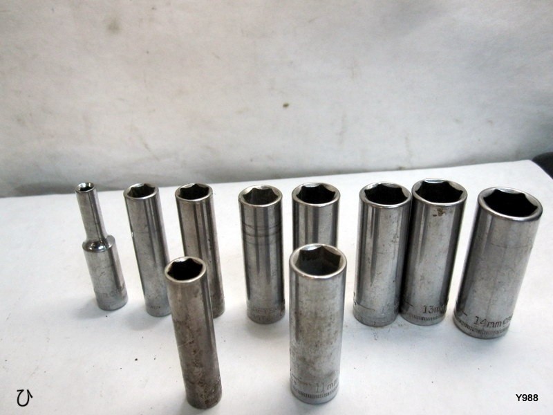 CRAFTSMAN set of 10 sockets mix lot see description