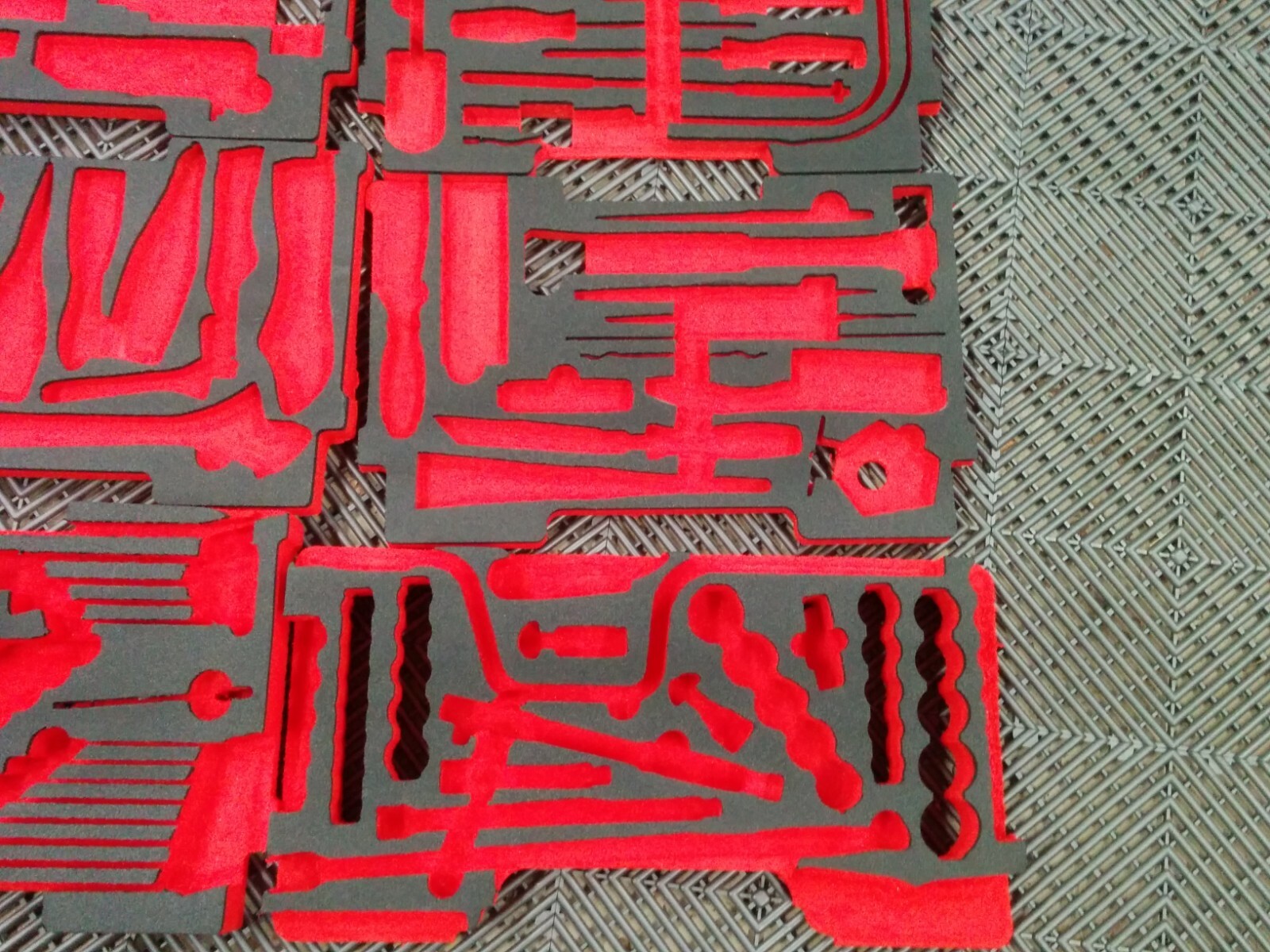 #al330 Snap-On GMTK General Mechanic’s Foam Cutouts 7pc Set 6 Drawer + Top