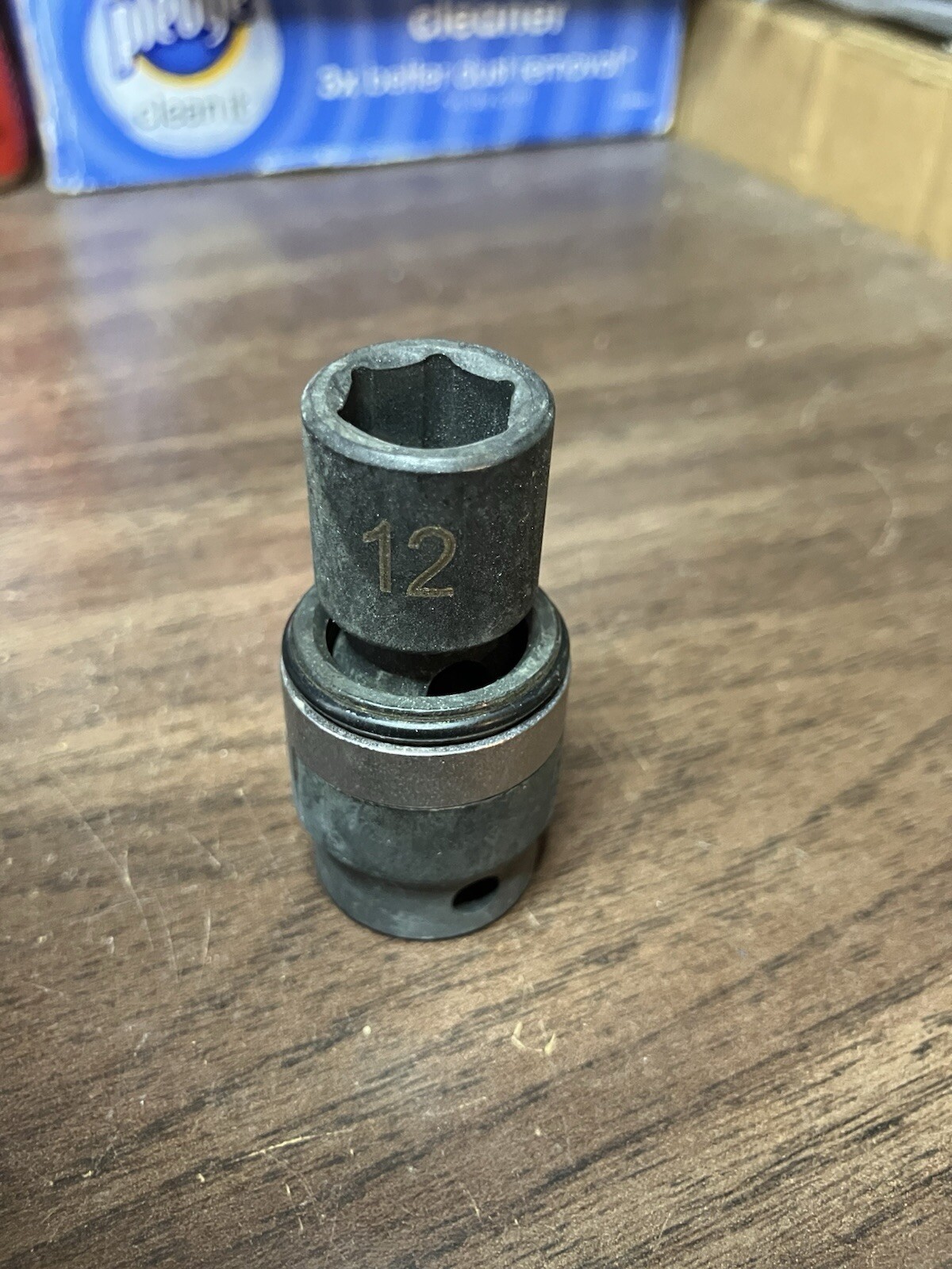 Genius Tools 380012M 3/8″ Drive 12mm Swivel Impact Socket