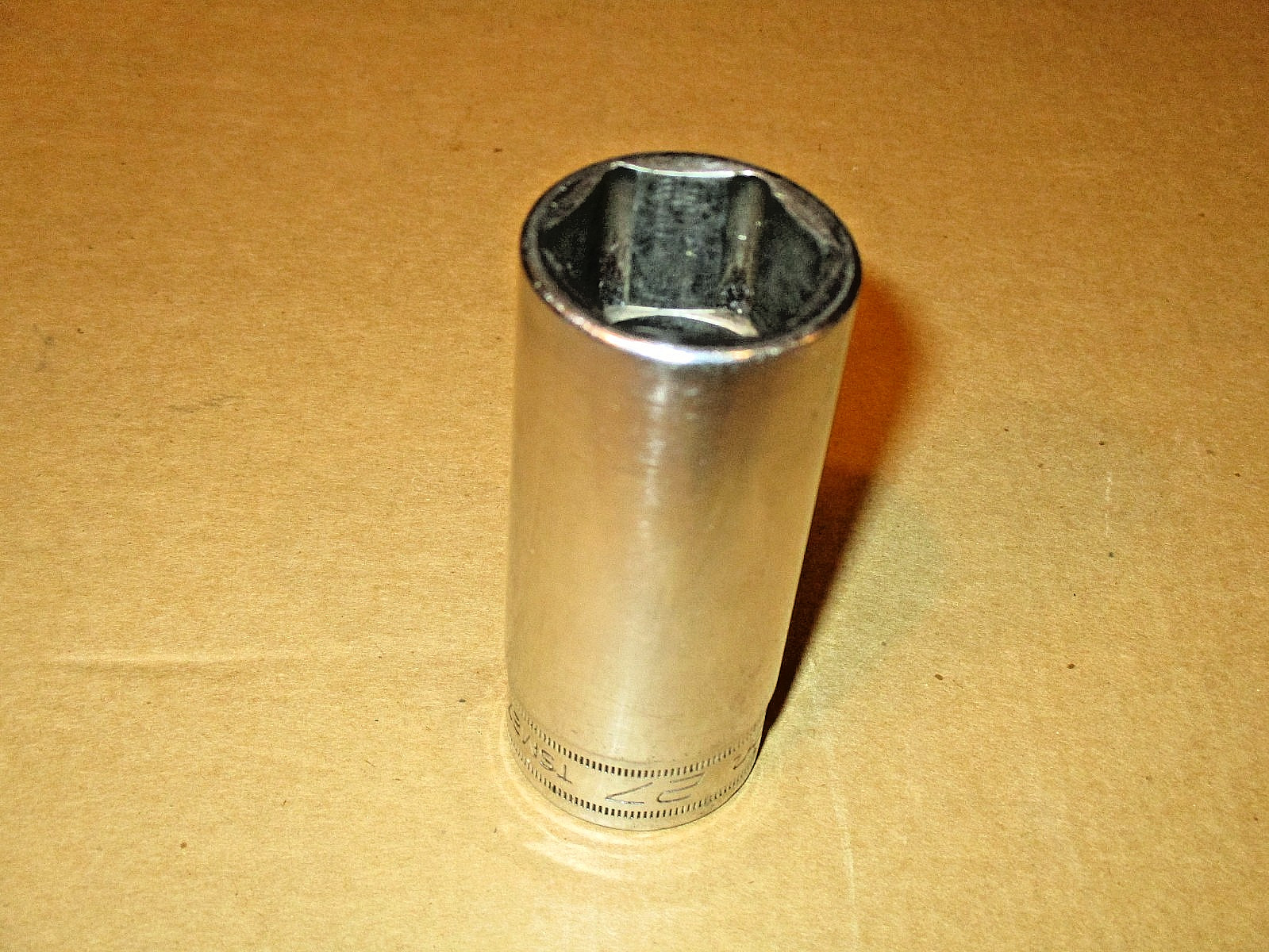 SNAP ON TSM27mm, 1/2″ DRIVE, 6 POINT DEEP CHROME SOCKET, USA