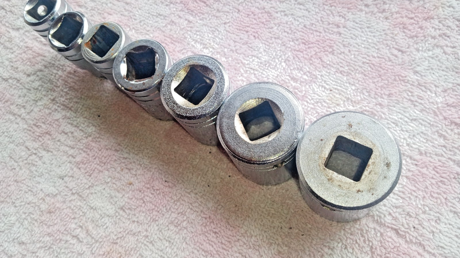 PROTO USA 1/2dr SOCKETS SAE DECENT MIXED SET SEE DESCRIPTION gift idea mechanic