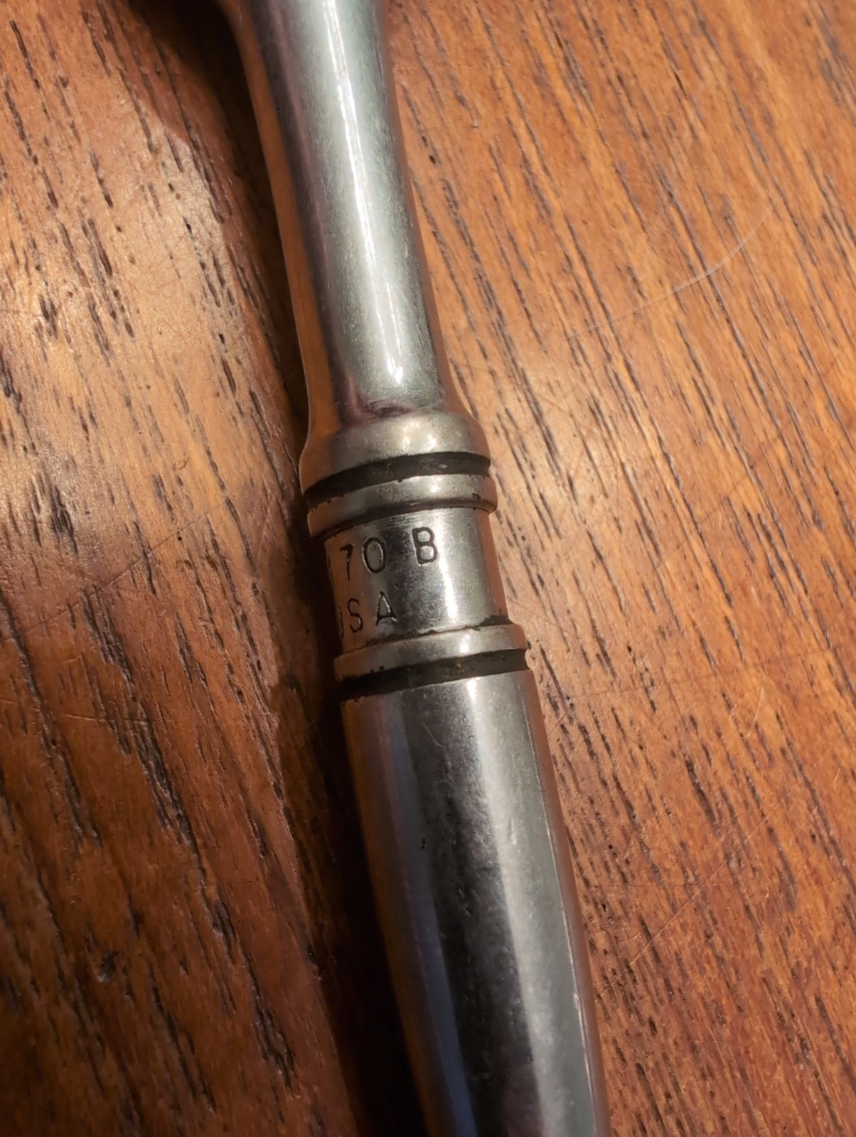 Snap-On Tools TM 70 B 1/4″ Drive Standard Ratchet 4.25″ Long TM-70B