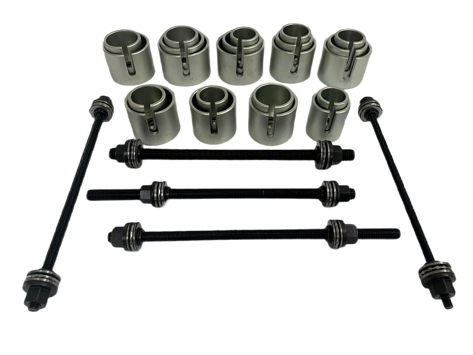 27 Pcs Universal Press & Pull Sleeve Kit Bush Bearing Removal Insertion Tool Set
