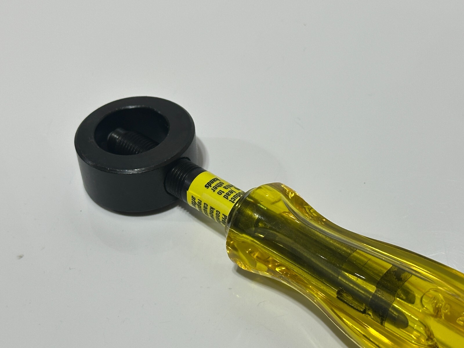 NEW Proto Tools USA 2108 Punch & Chisel Holder, 8″ OAL, Yellow Amber Hard Handle