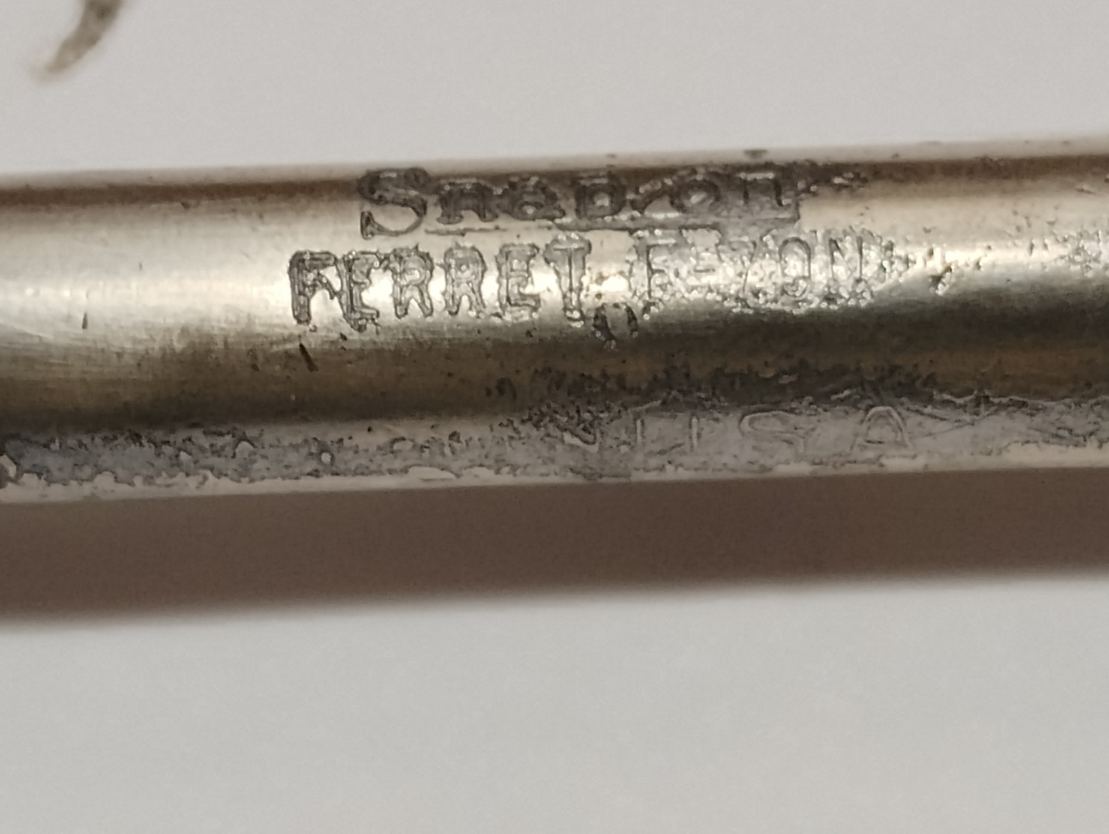 Vintage Snap On 3/8 Drive Ferret Ratchet F-70N