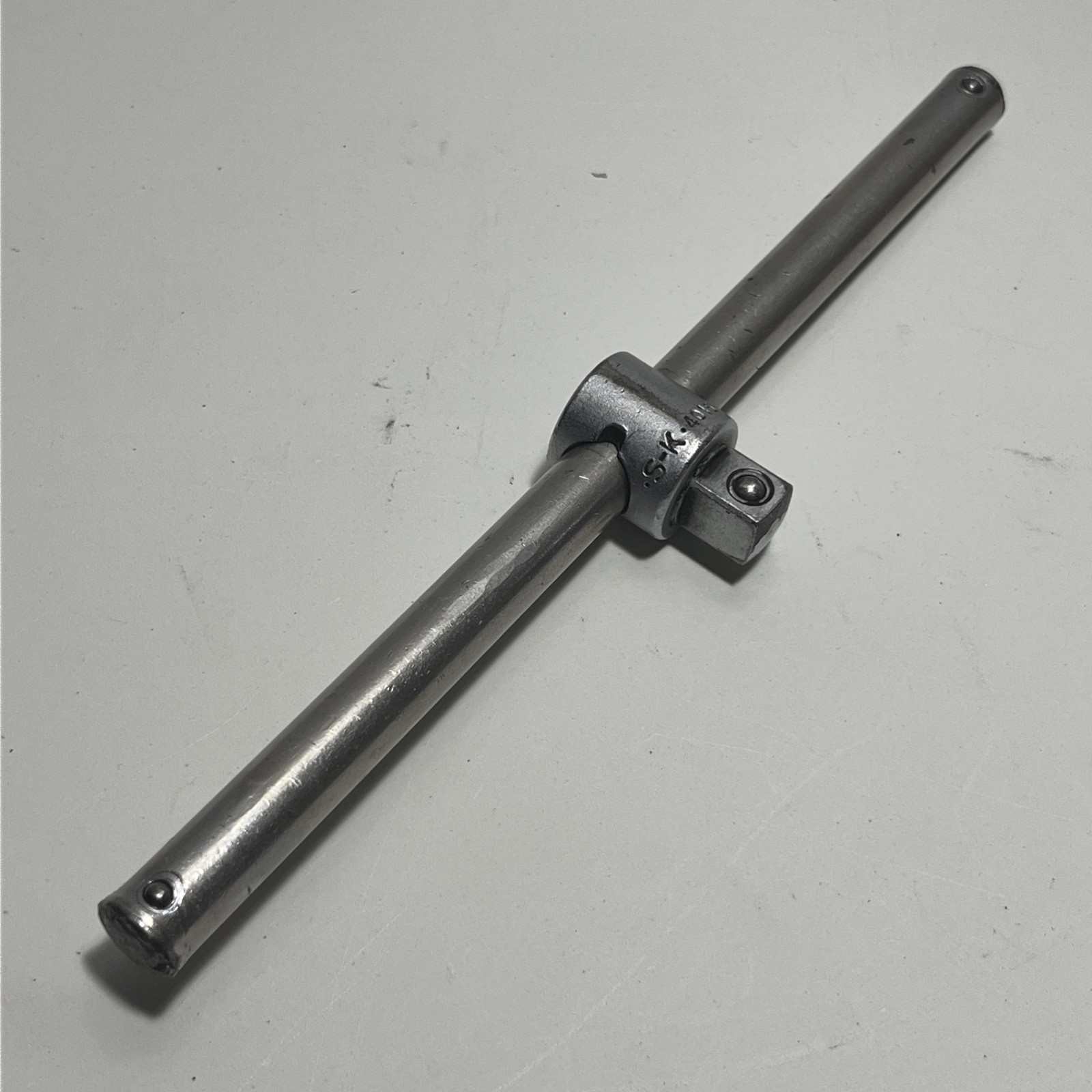 Vintage S-K Tools 40152 1/2” Drive Sliding T-Handle Breaker Bar USA Made