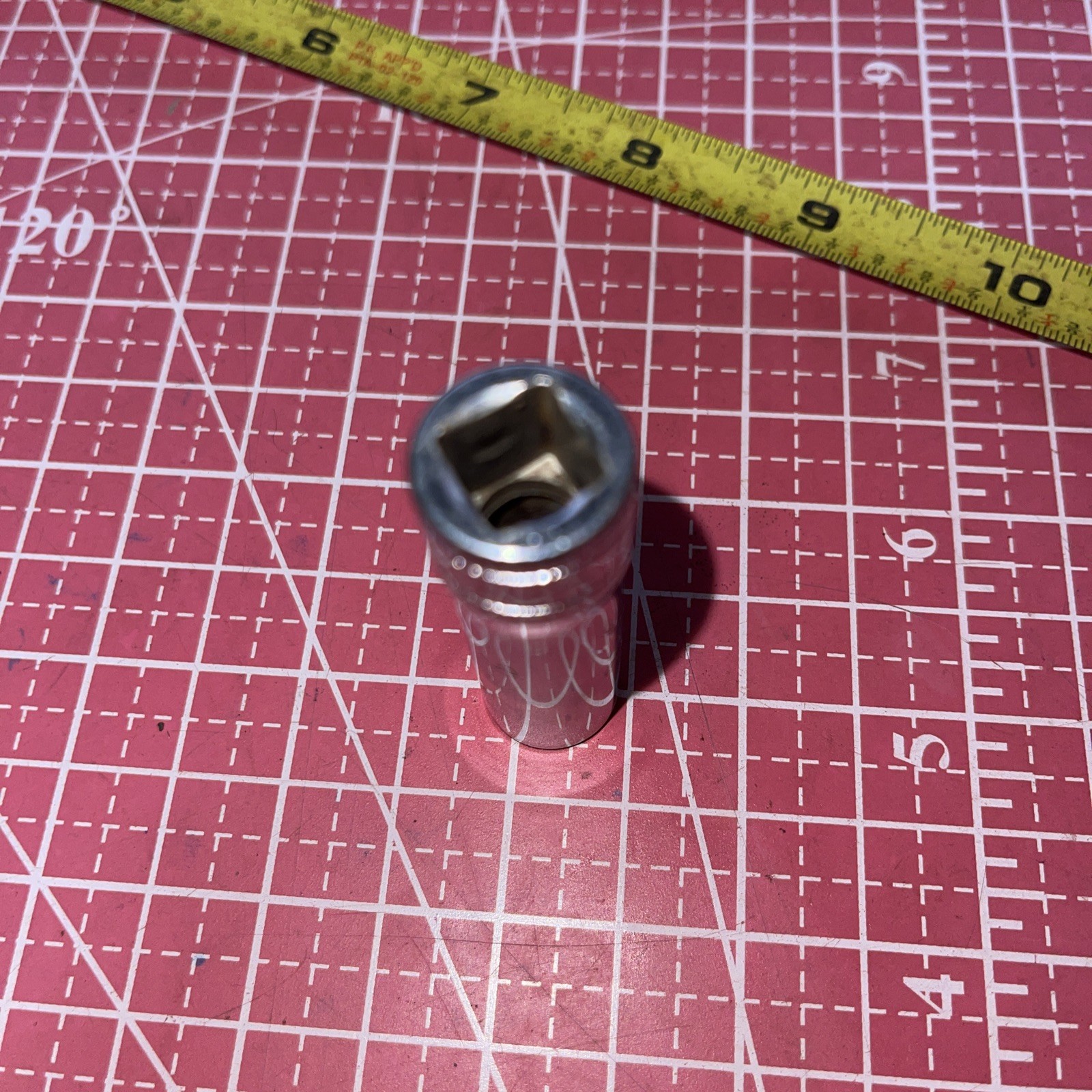 Snap on USA SF-141 7/16 In SAE 3/8 Drive 12 Point Deep Socket SF141 7/16” 3/8”