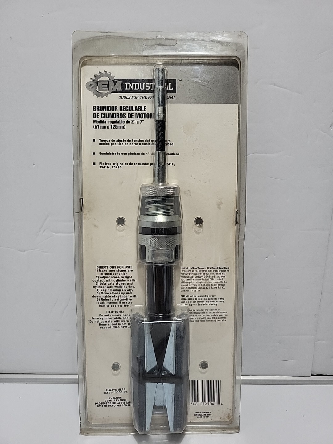 OEM Industrial Engine Cylinder Hone Tool Adjustable Deglazer 2″-7″ #25041
