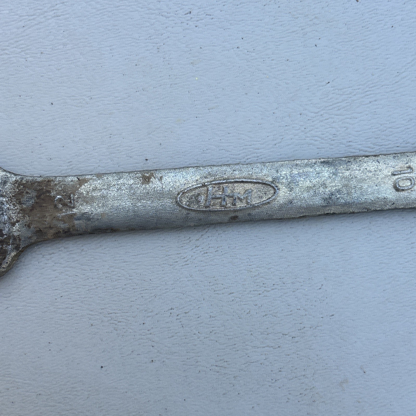 Vintage HM Honda Motors Open End Wrench RK Metric 12mm x 10mm Motorcycle Tool