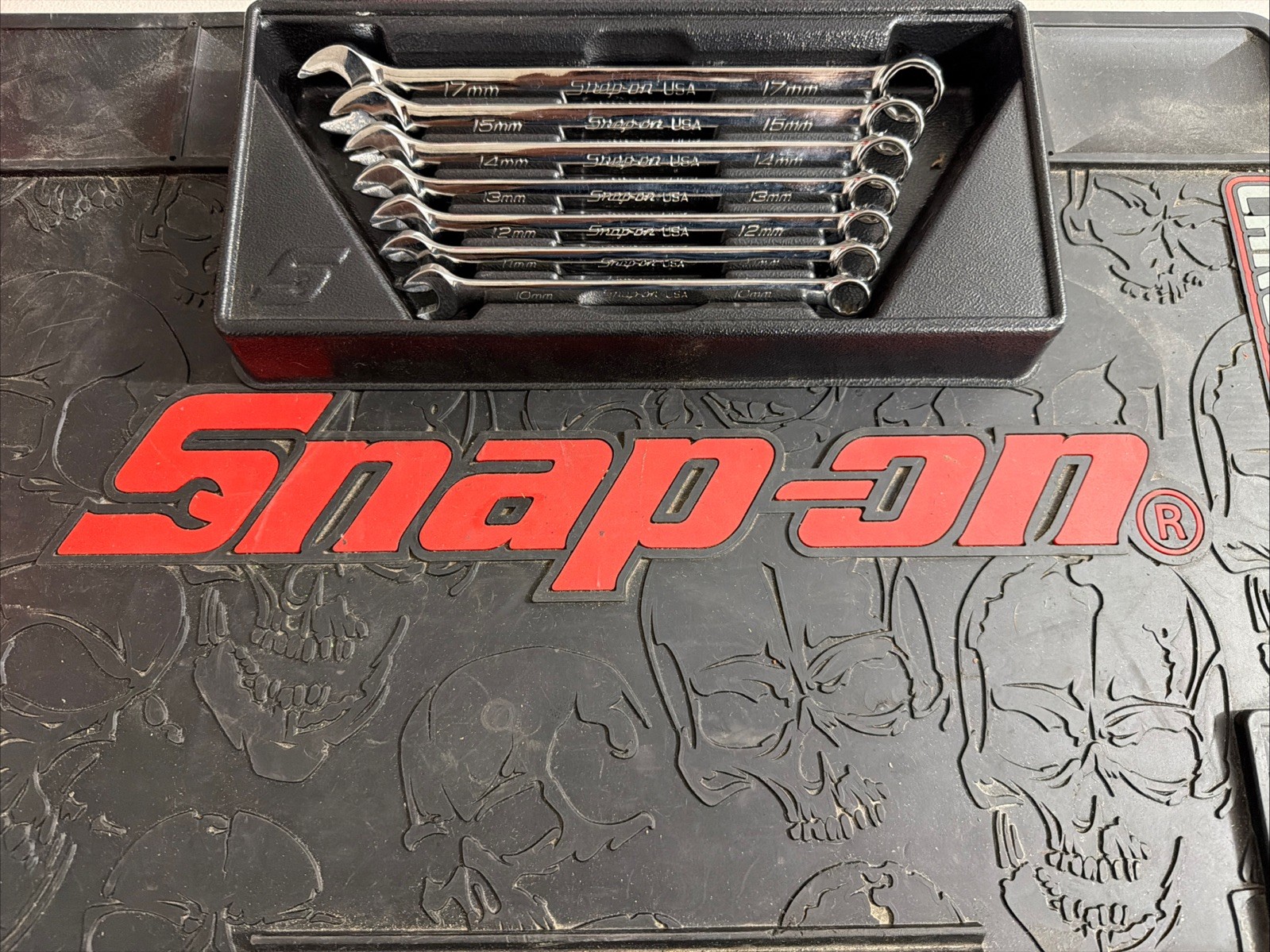 SNAP-ON TOOLS 7 pc 12-Point Metric Flank Drive® Plus Combination Wrench Set