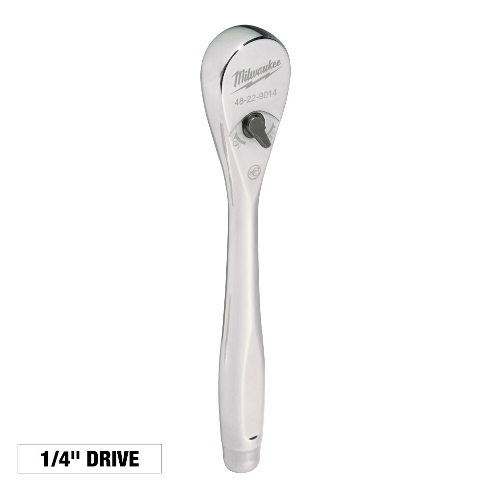 Milwaukee 48-22-9014 1/4″ Dr. 6in. Ratchet w/ 4 Arc Swing