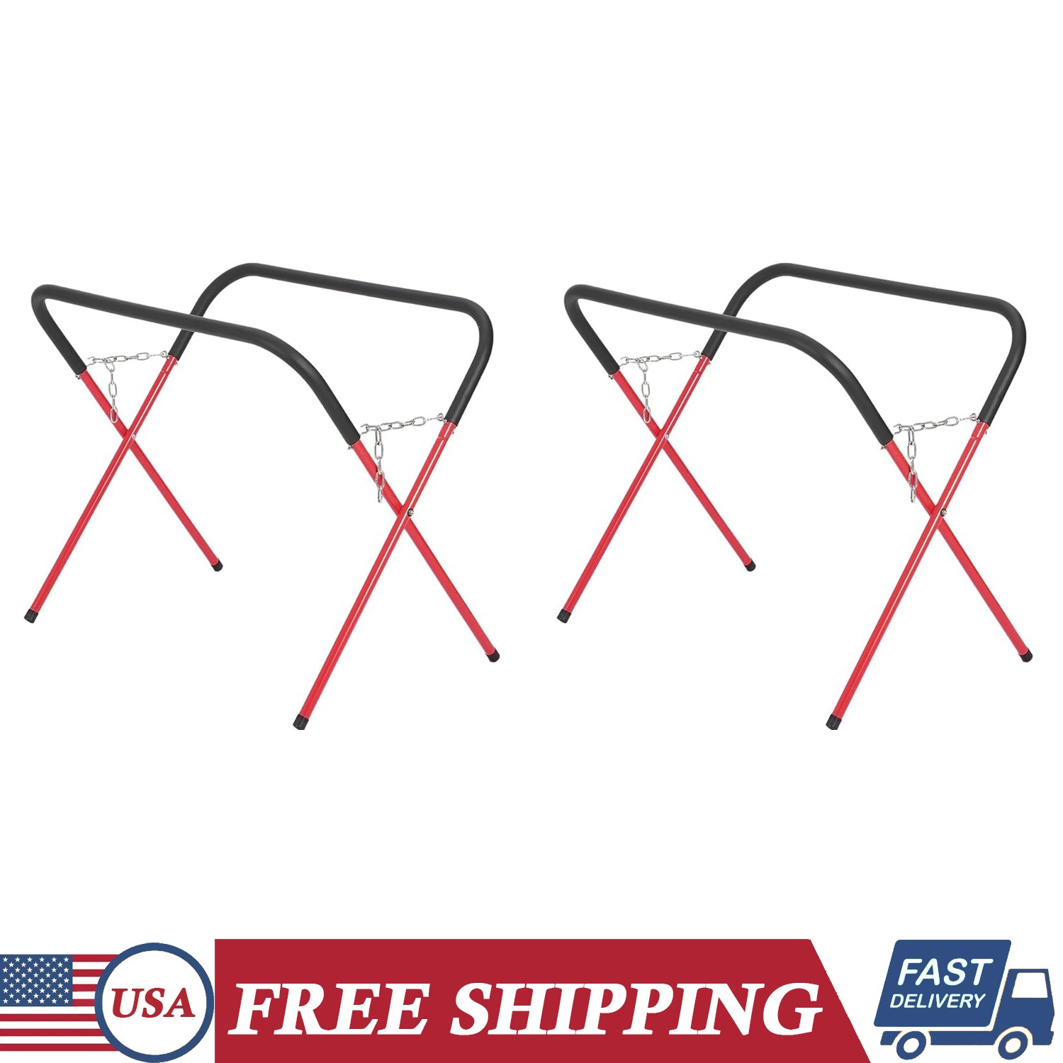 2 Pack Portable Workbench Folding Auto Fender Bumper Stand Work Stand Work Table