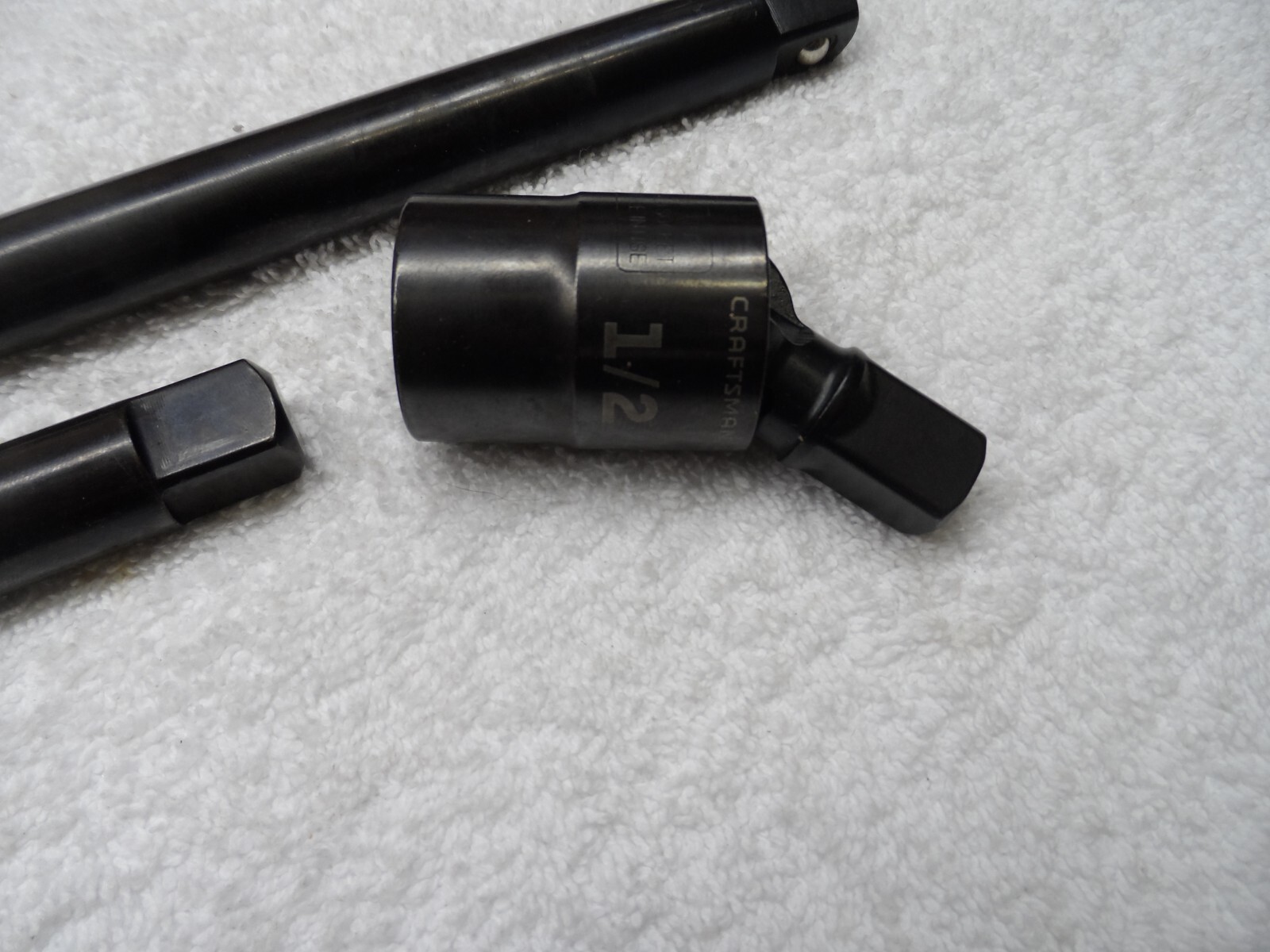 Craftsman 1/2″ Drive Impact Pinless Swivel Joint + Extension Bar Set- 4 pcs