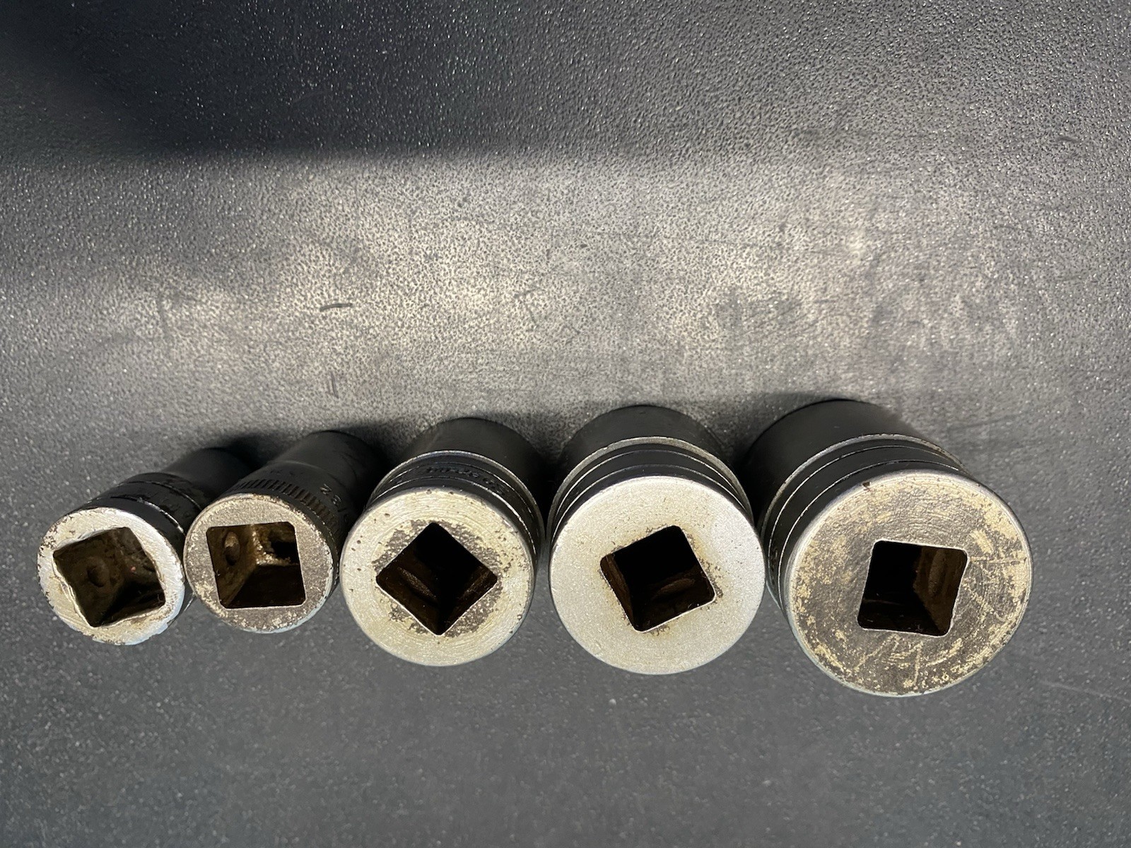 Snap On Sockets Made In Canada 1-1/16”, 1”, 7/8”, 19/32”, 1/2”