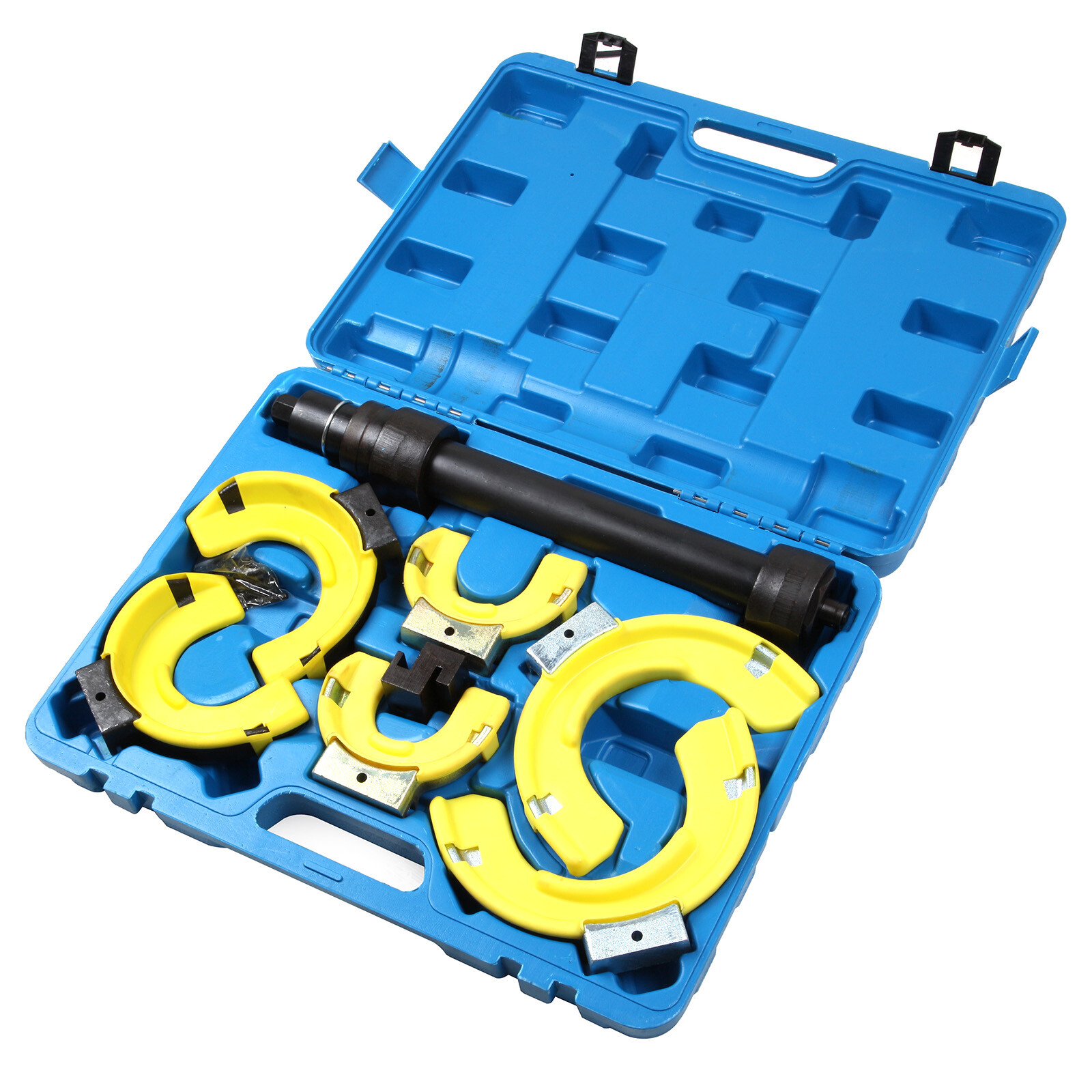 New Interchangeable Fork Strut Coil Spring Compressor Extractor Tool Set