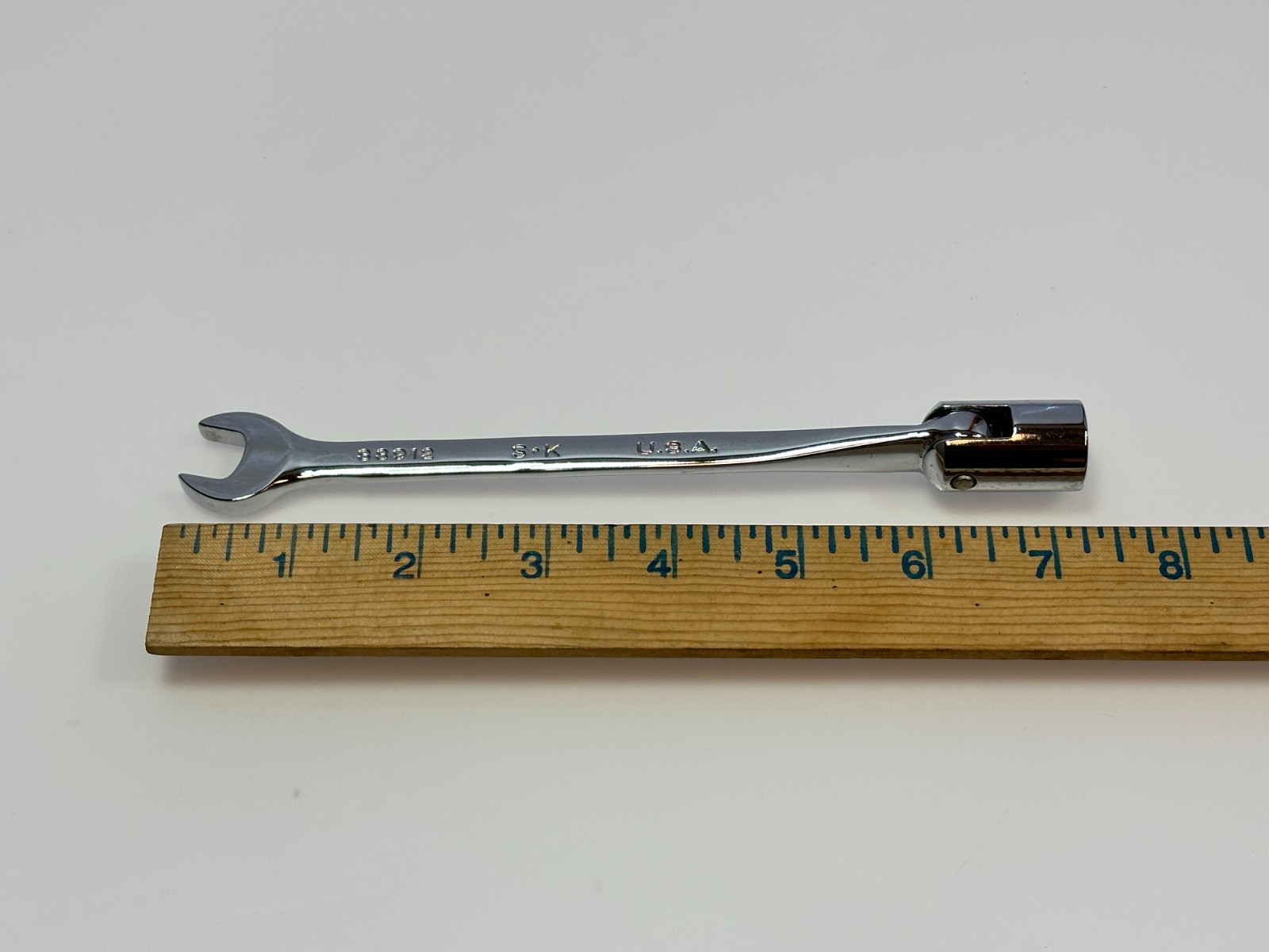 NEW SK Tools USA 88912 Metric 12mm Flex Head Combination Wrench, 12 Point (NOS)