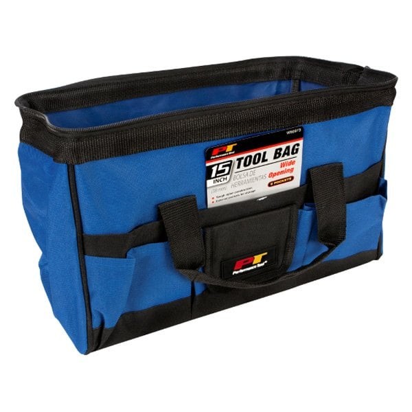 Performance Tool W88973 6-Pocket Wide-Mouth Opening Tool Bag