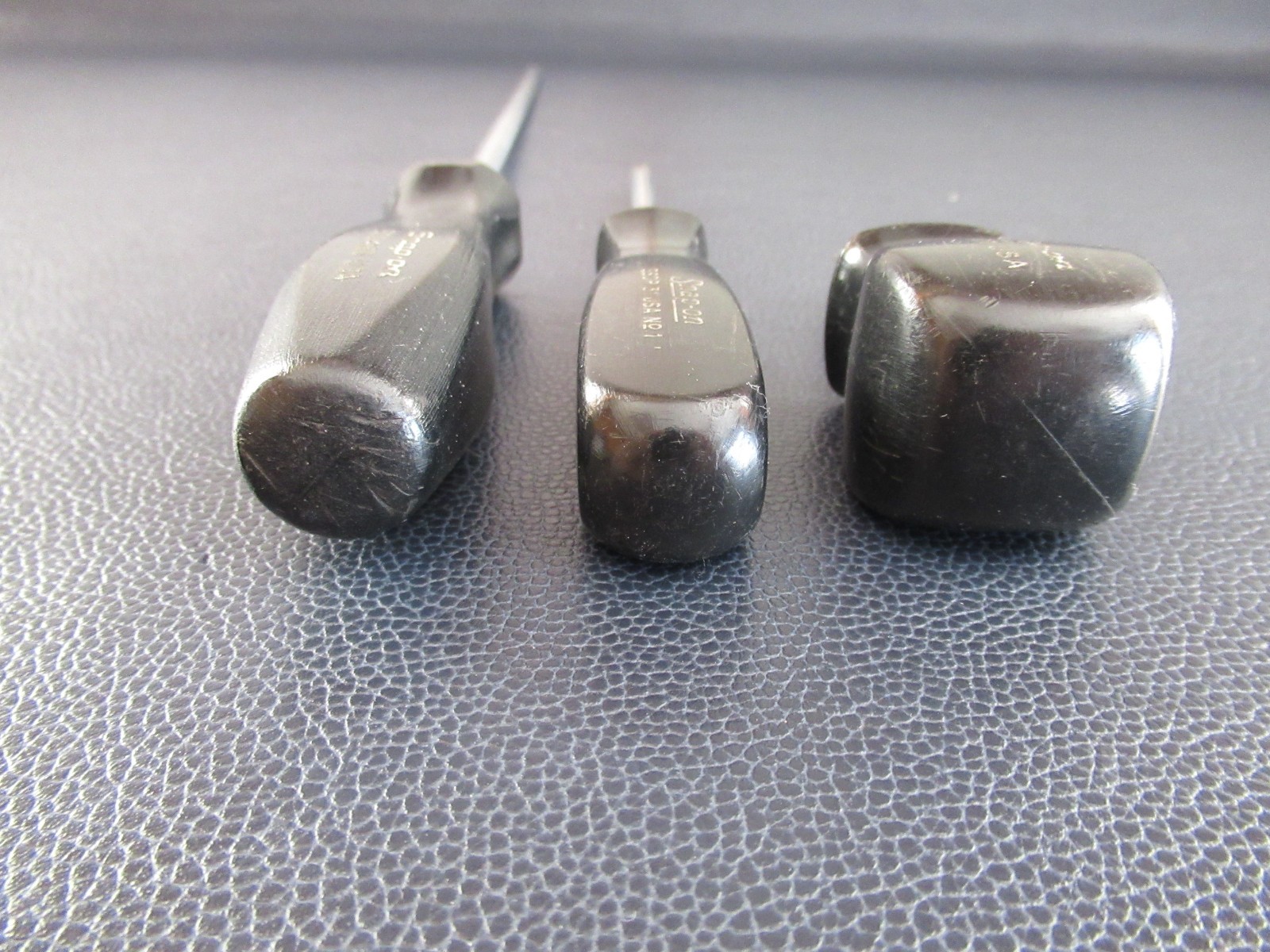 Vintage 3 Lot Snap On Screwdrives SDD4120, SSDP 31, SSD1