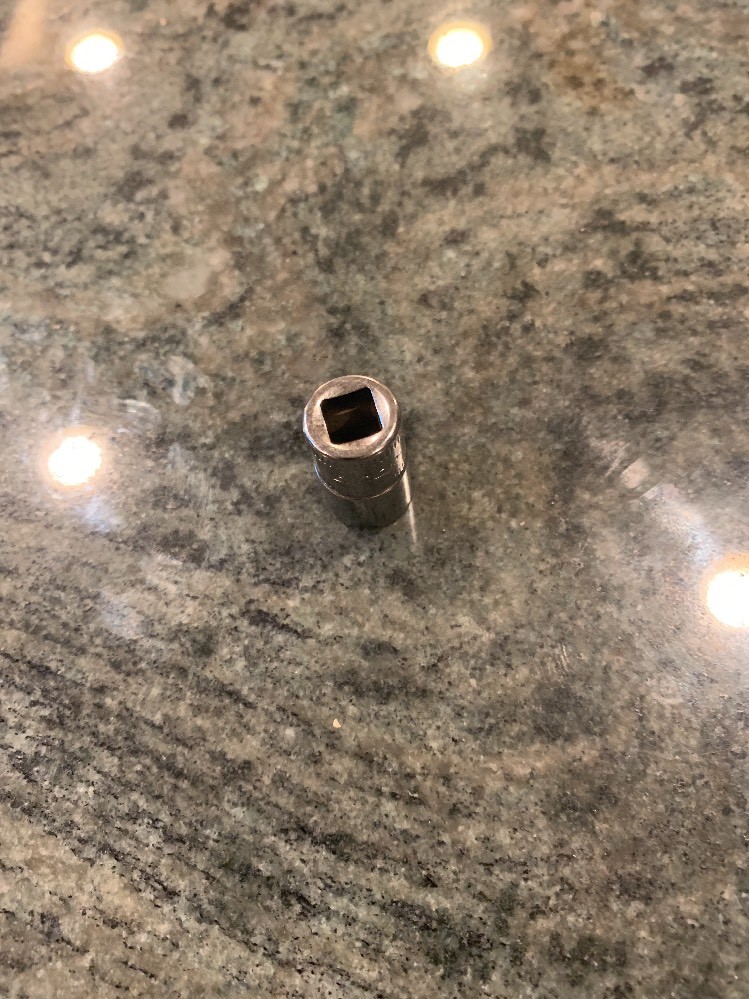 Snap-On tmm9 9mm metric 1/4″ drive shallow 6 point chrome socket
