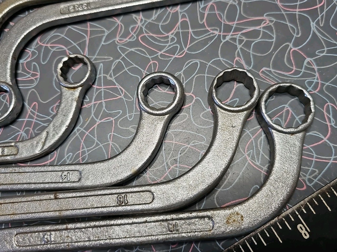 Unbranded S Shape Wrench Set Made In India, 12mm – 19mm, 19/32, 9/16, 13/32, 3/8
