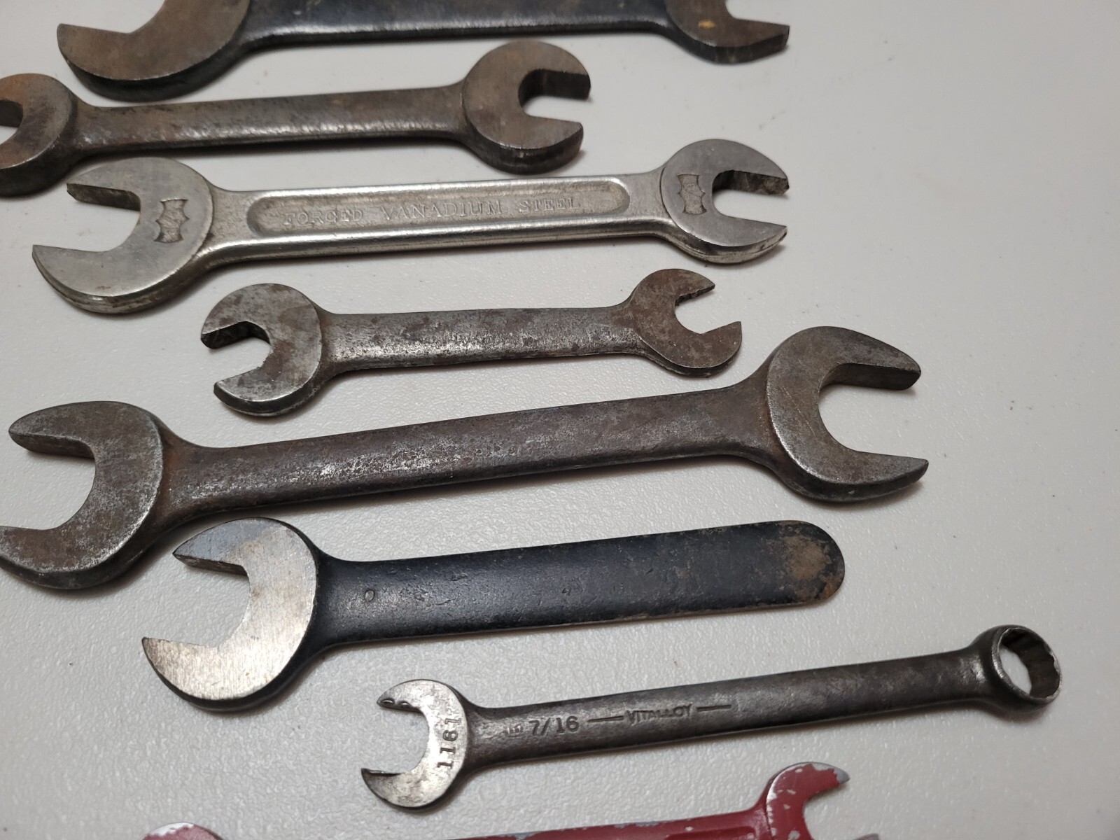 Vintage 34x Wrench Lot Billings Williams Hazet Auto-Kit Easco Lectrolite Buffalo
