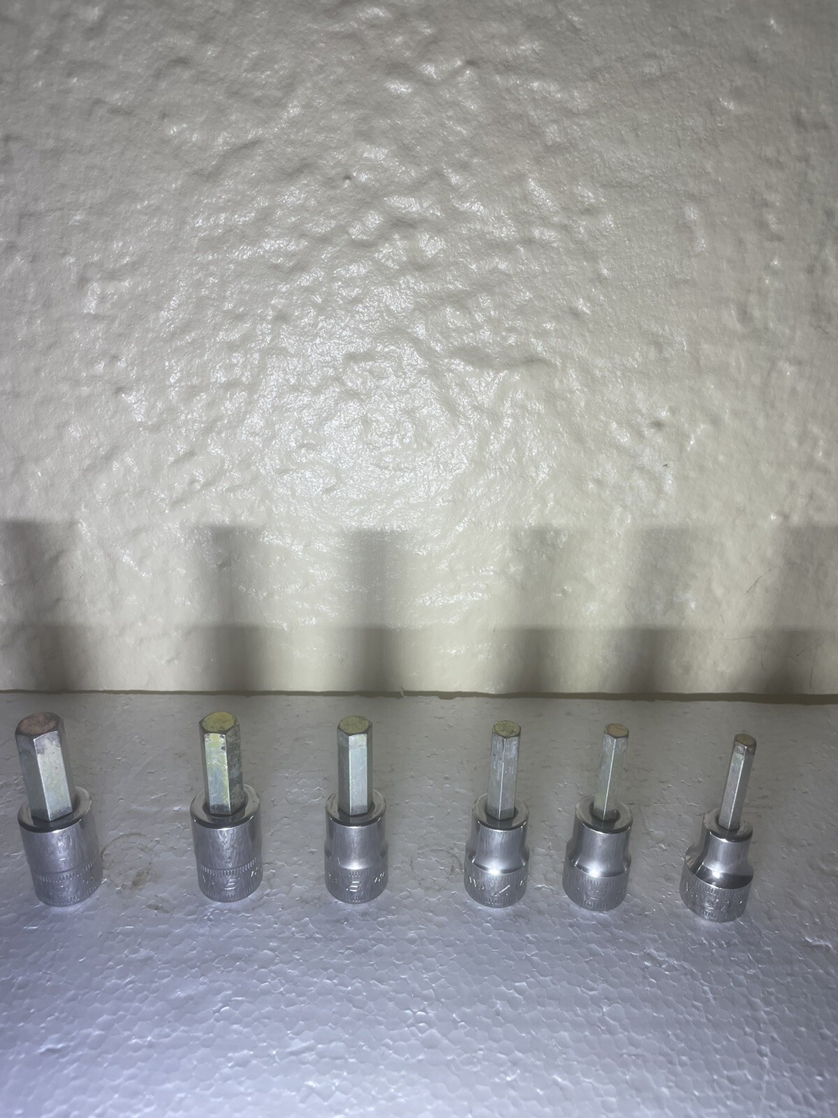 Snap-On 6pc 3/8″ Drive Hex Socket Set FAM5E-FAM6E, FAM7E, FAM8E, FAM9E, FAM10E
