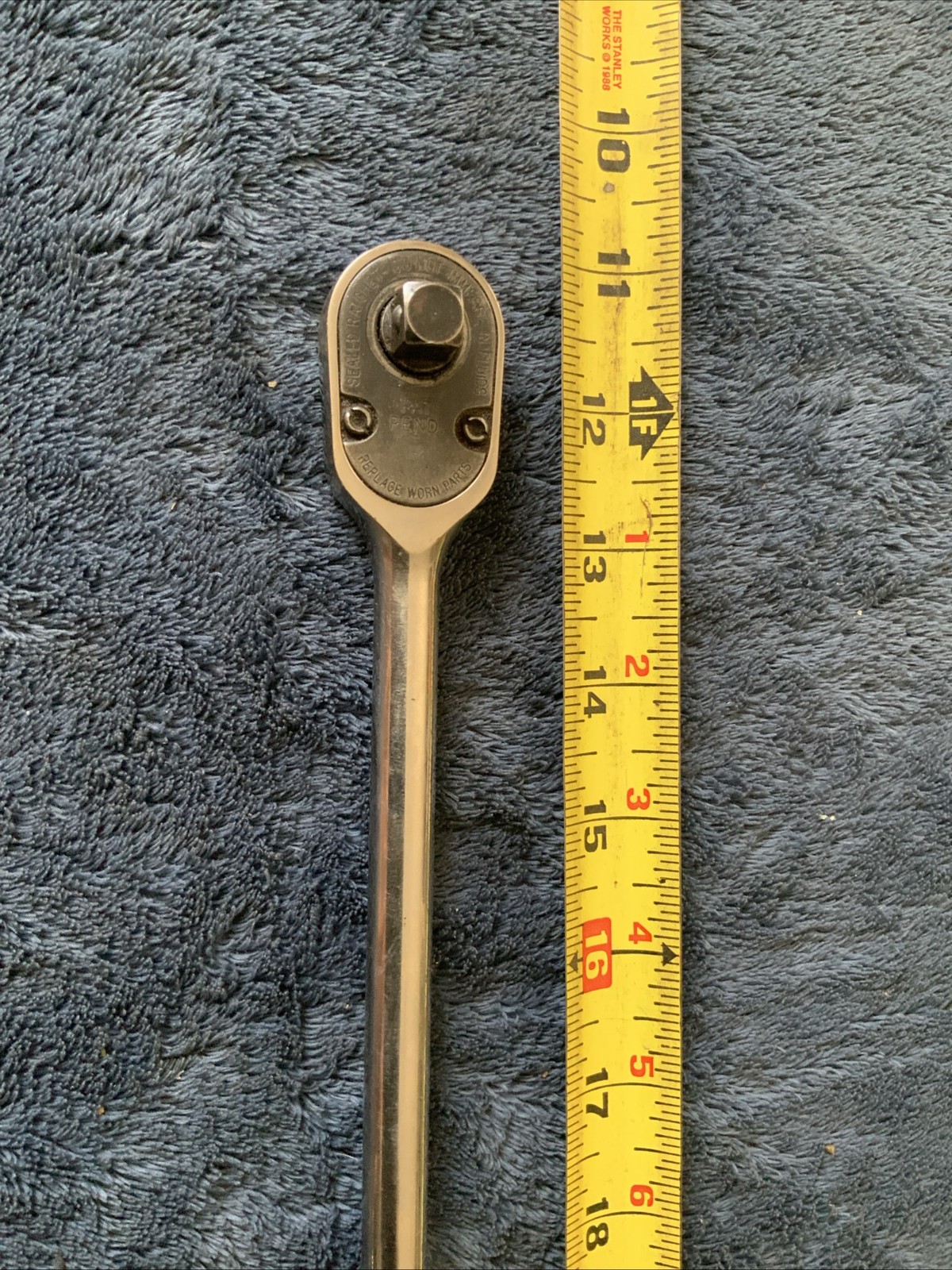 Snap On Fhl80, 3/8” Drive Ratchet, Soft Grip….see Pics….red