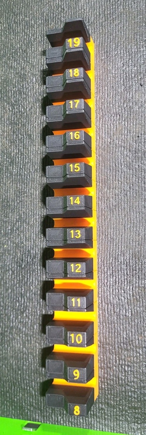 Adjustable Interlocking Wrench Organizers 8-19mm