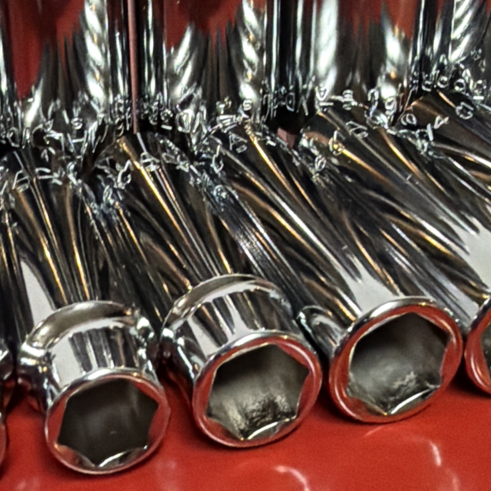 Mac Tools SAE Deep Socket Set 1/2” Drive 6pt 7/16” to 1-1/8” SVD126TR NEW READ!