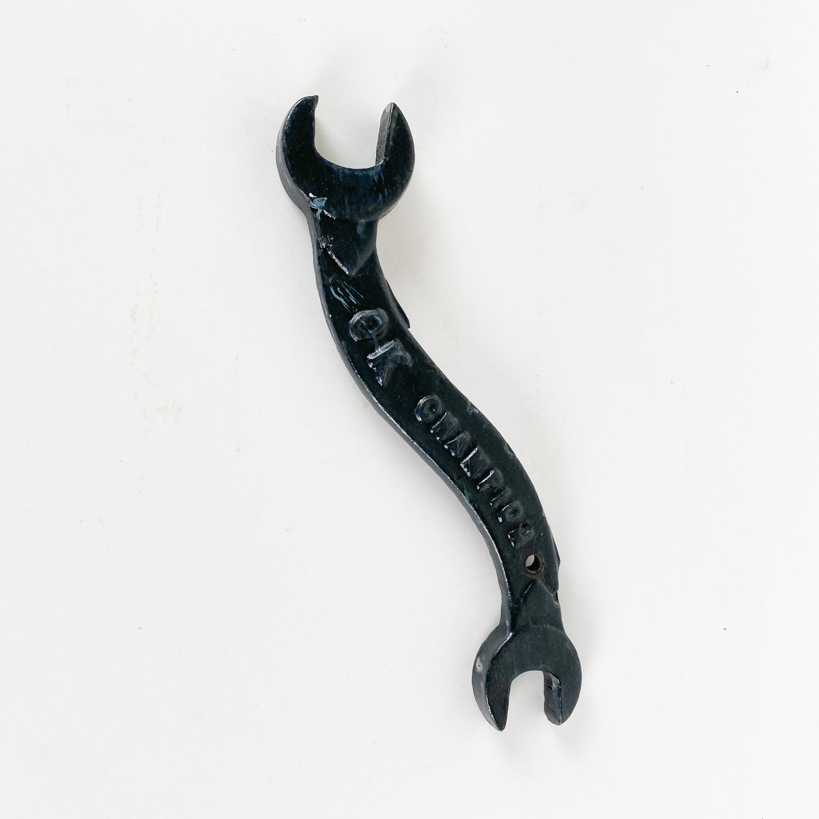 Vintage OK Champion No 59 S Curve Obstruction Wrench Open End Antique Tool USA