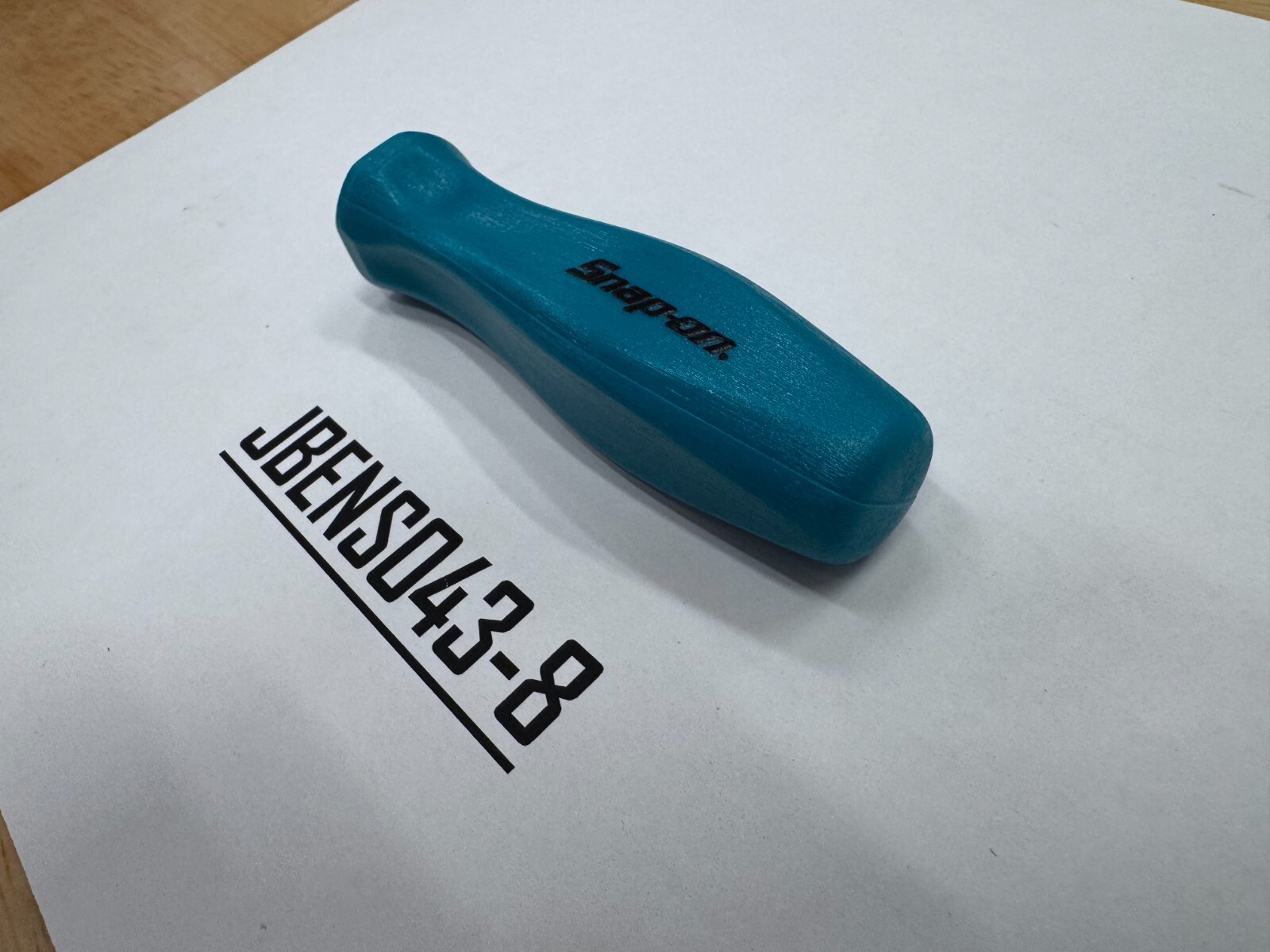 Snap-on Tools DISCONTINUED TEAL 3/8″ Drive Replacement Ratchet Hard Grip