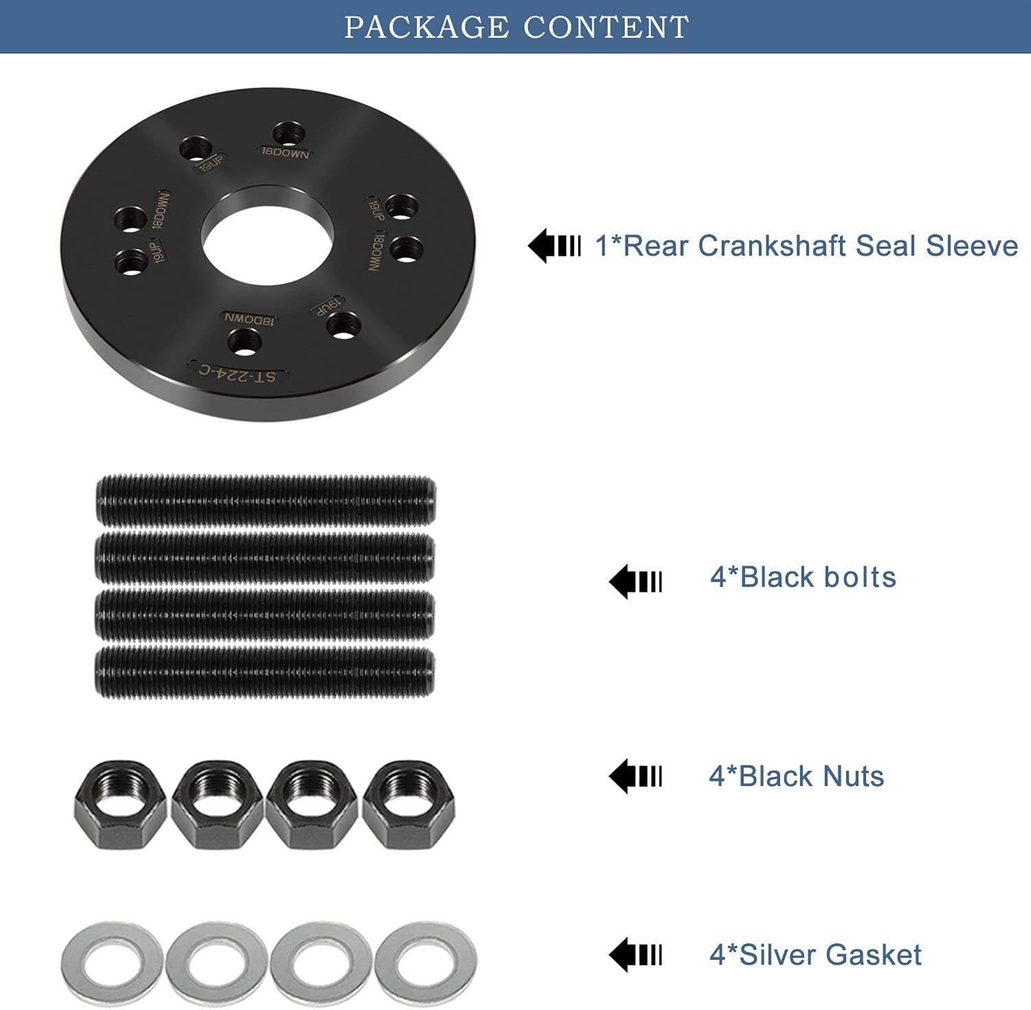 ST-224C Rear Crankshaft Seal & Wear Sleeve Installer For Cummins 3.9L 5.9L 6.7L
