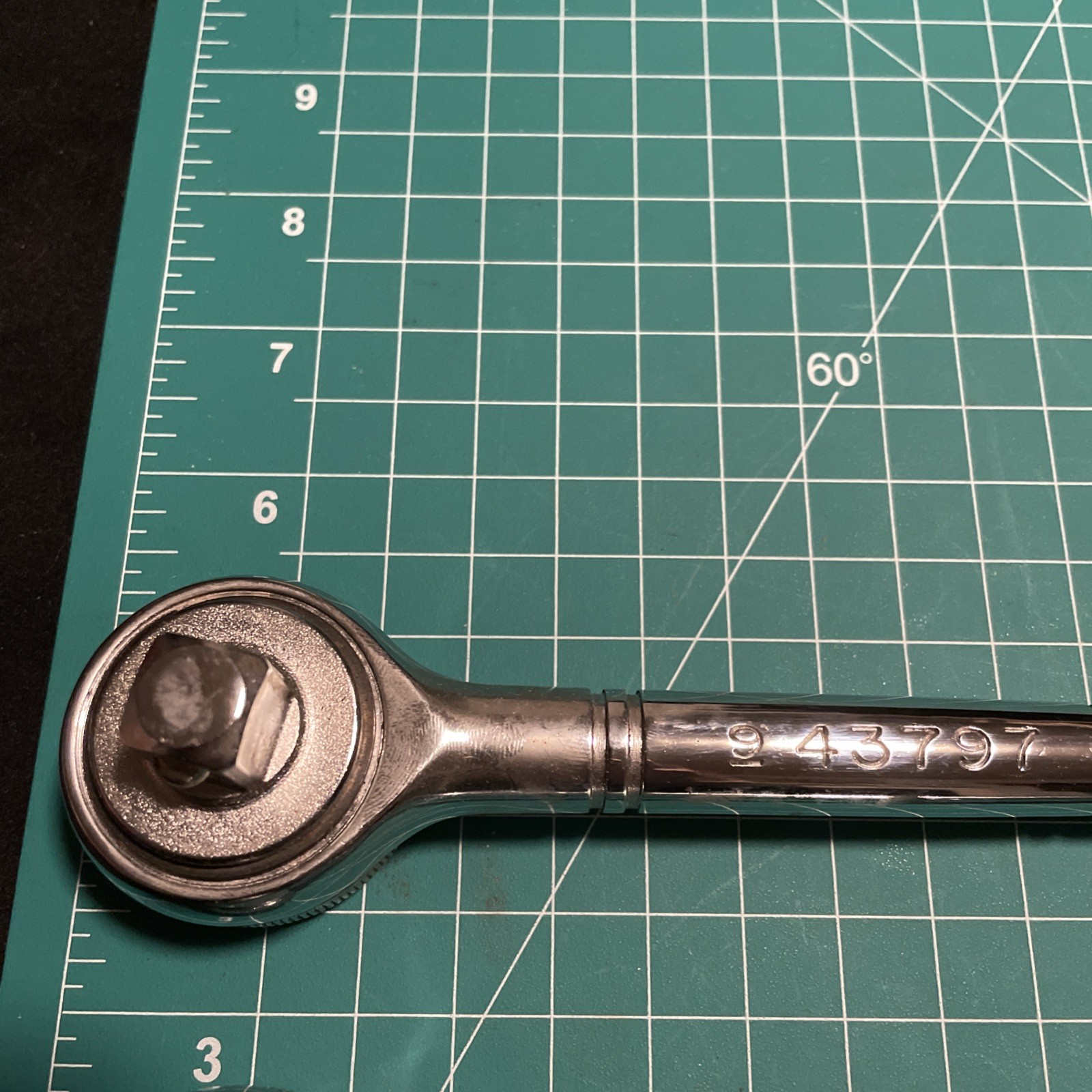 Vintage 3 Craftsman set Thumb Wheel Ratchet 1/2” 3/8”and 1/4” Drive.