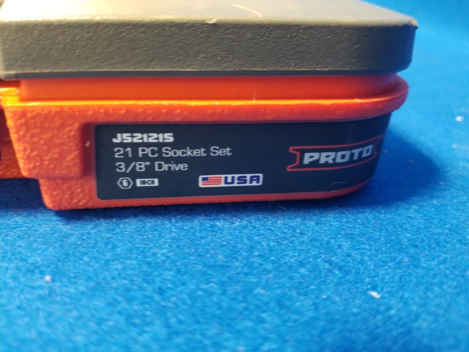 Proto J52121S 3/8″ Drive 21 Piece SAE Socket Set 6 Point w/Carrying Case