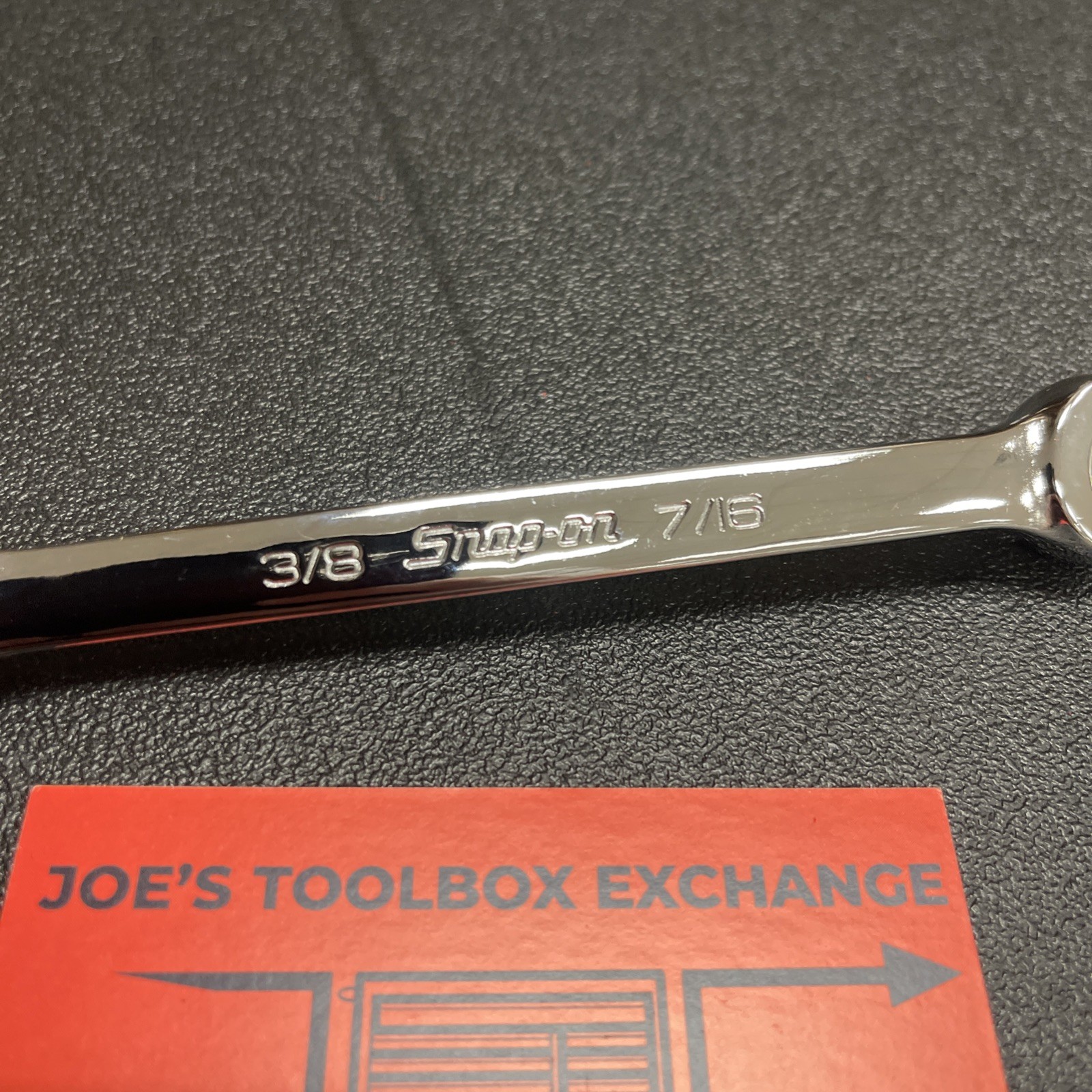 Snap-On Tools USA NEW 3/8″ 7/16″ SAE Double Flare Nut 6pt Line Wrench RXFS1214B