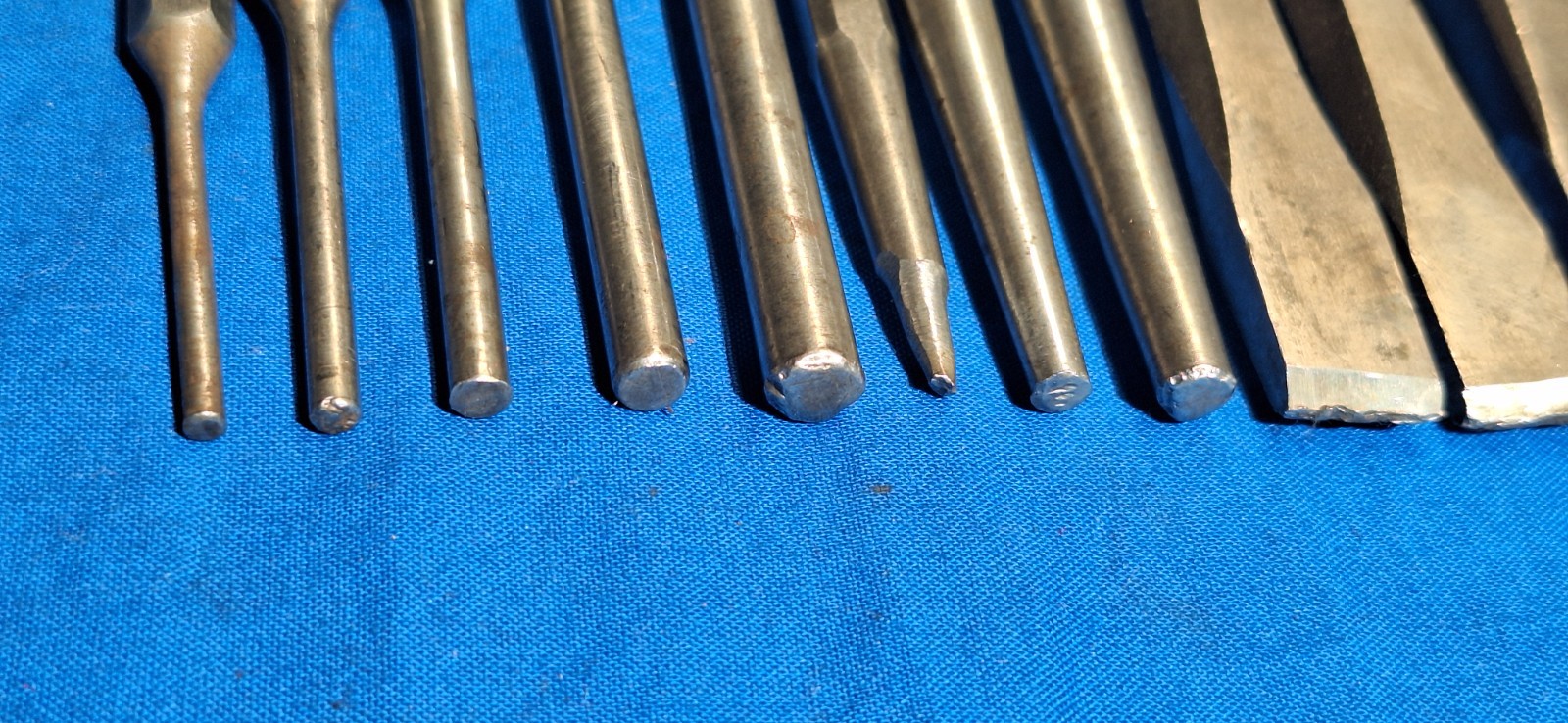 Snap-On 12 piece punch and chisel set PPC820A PPC110A PPC208A PPC108A PPC816A