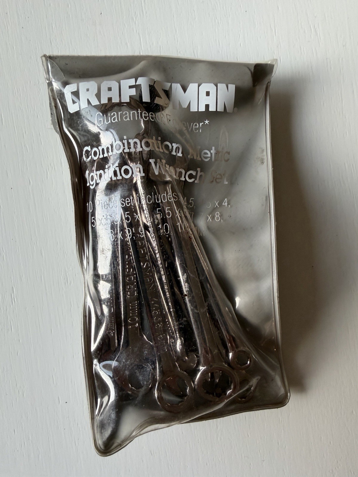 Craftsman Combination Metric Ignition Wrench Set 10 Pieces