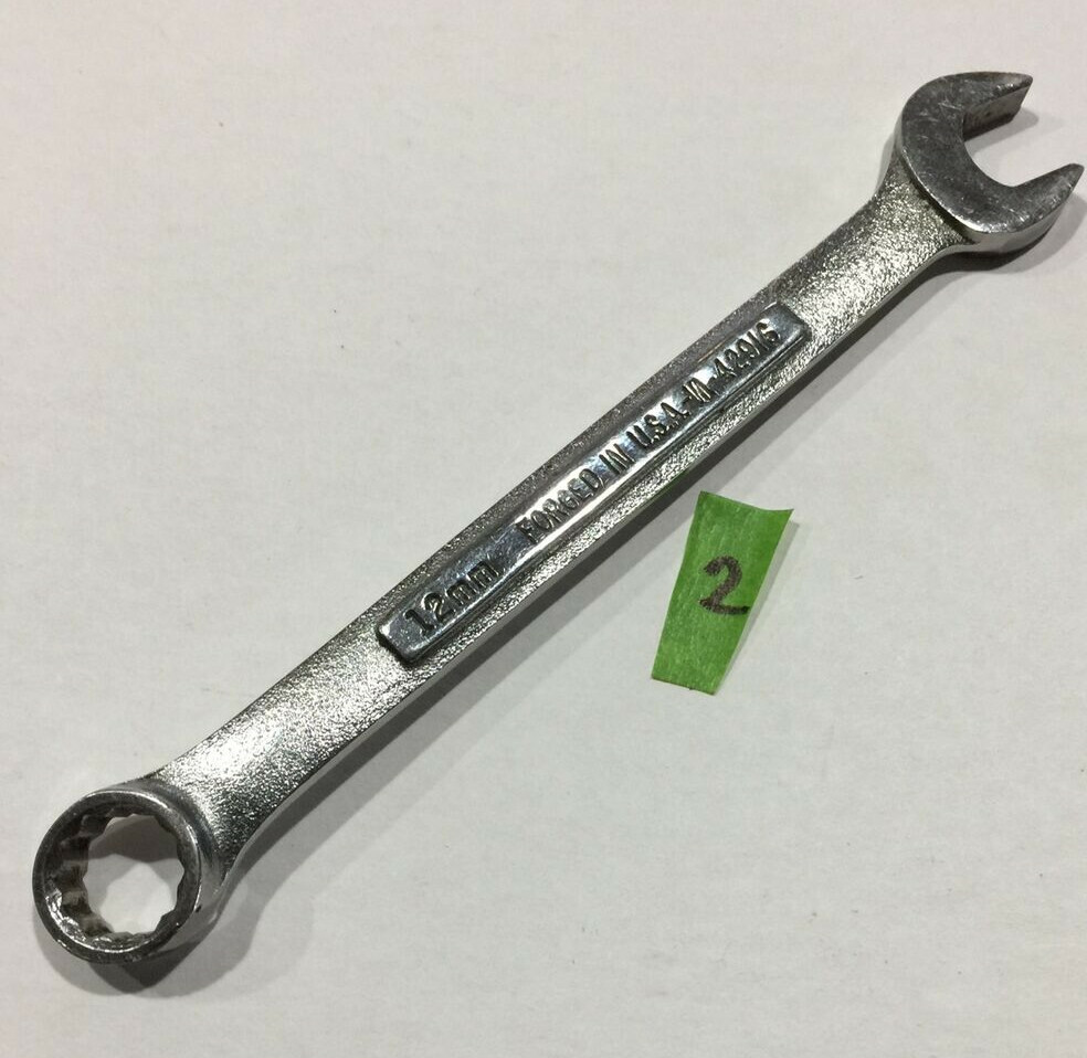 Craftsman VA 42916 12mm Combination Wrench 12 Point (2)