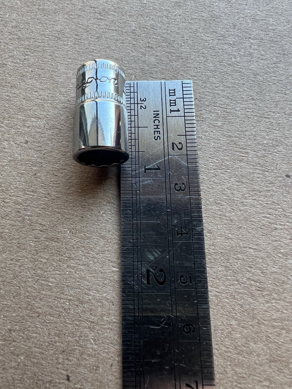 🇺🇸Snap on USA TMMD9 9MM Metric 1/4” Drive 12 Point Chrome Socket🇺🇸